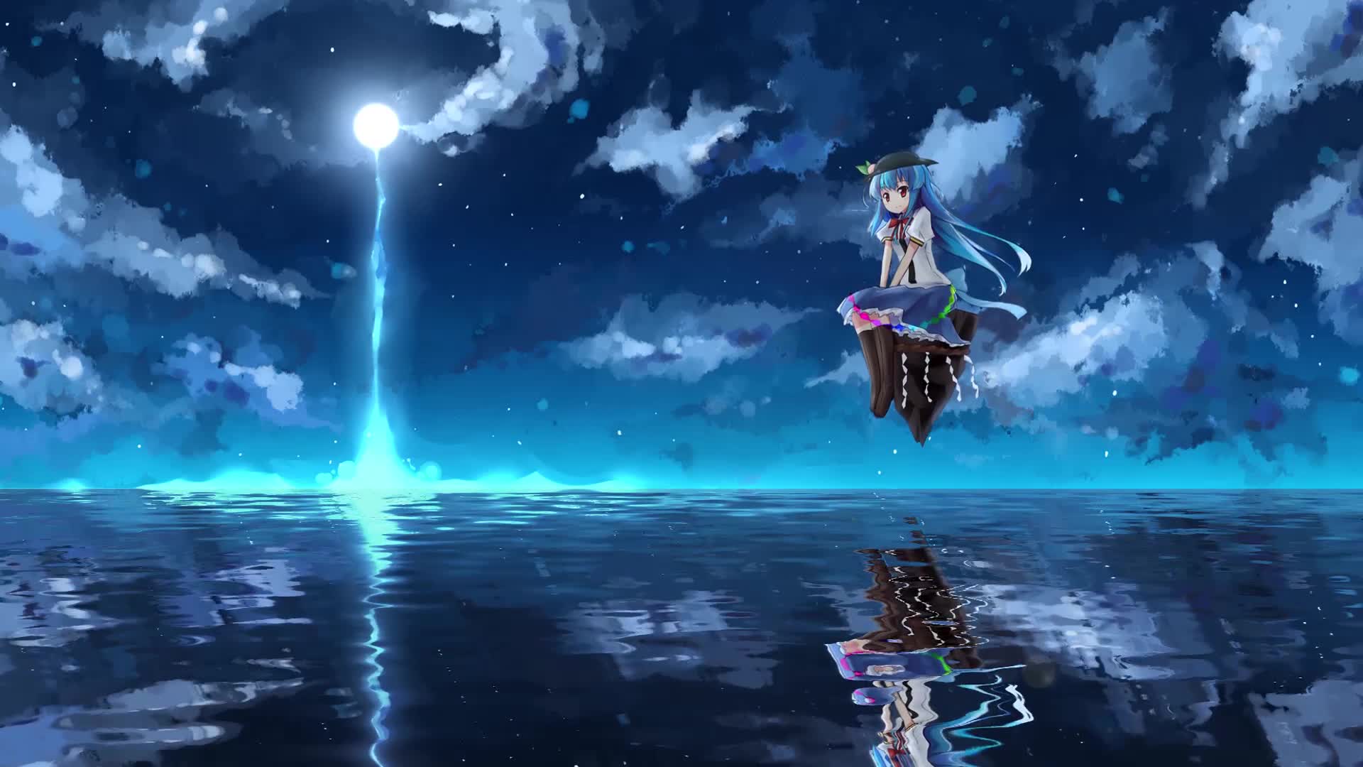PC Cute Anime Girl Project Touhou Live Wallpaper Free