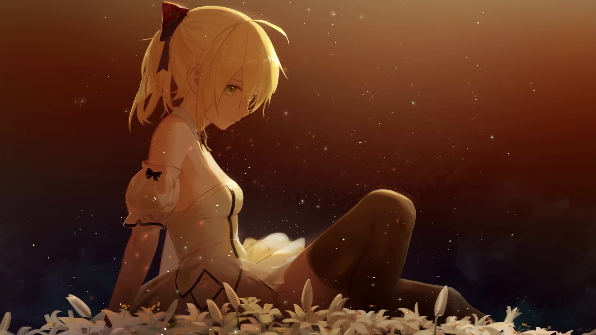 PC  Saber Lily Live Wallpaper Free