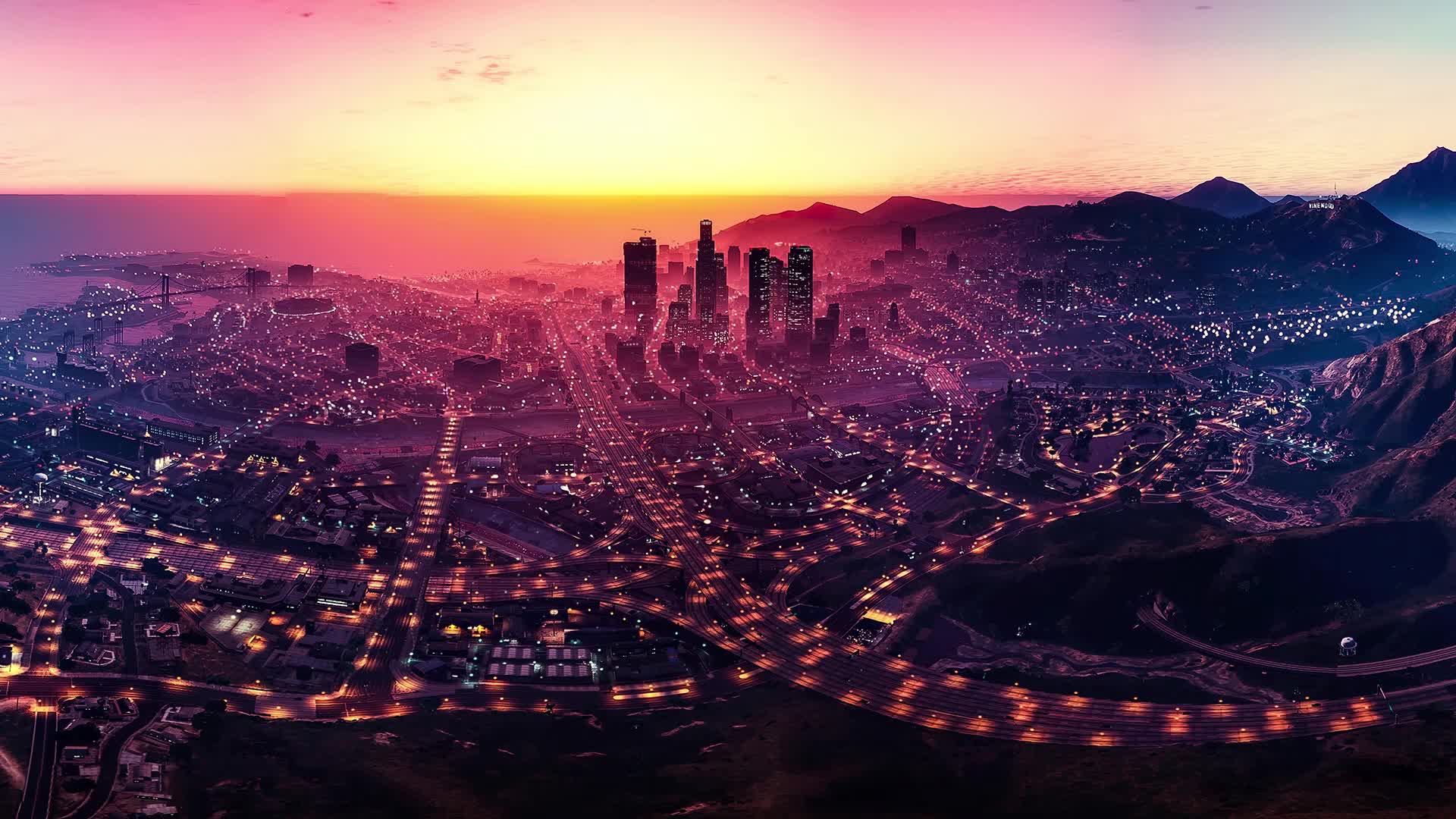 PC Los Santos GTA V Live Wallpaper Free