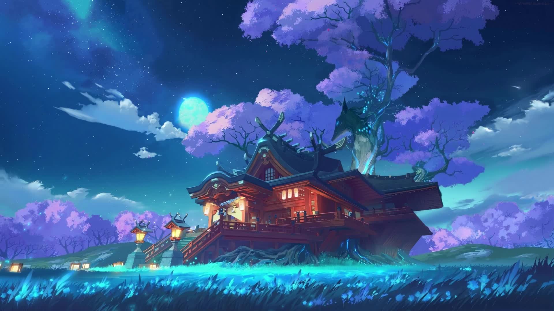 PC Inazuma Shrine of Depths Live Wallpaper Free