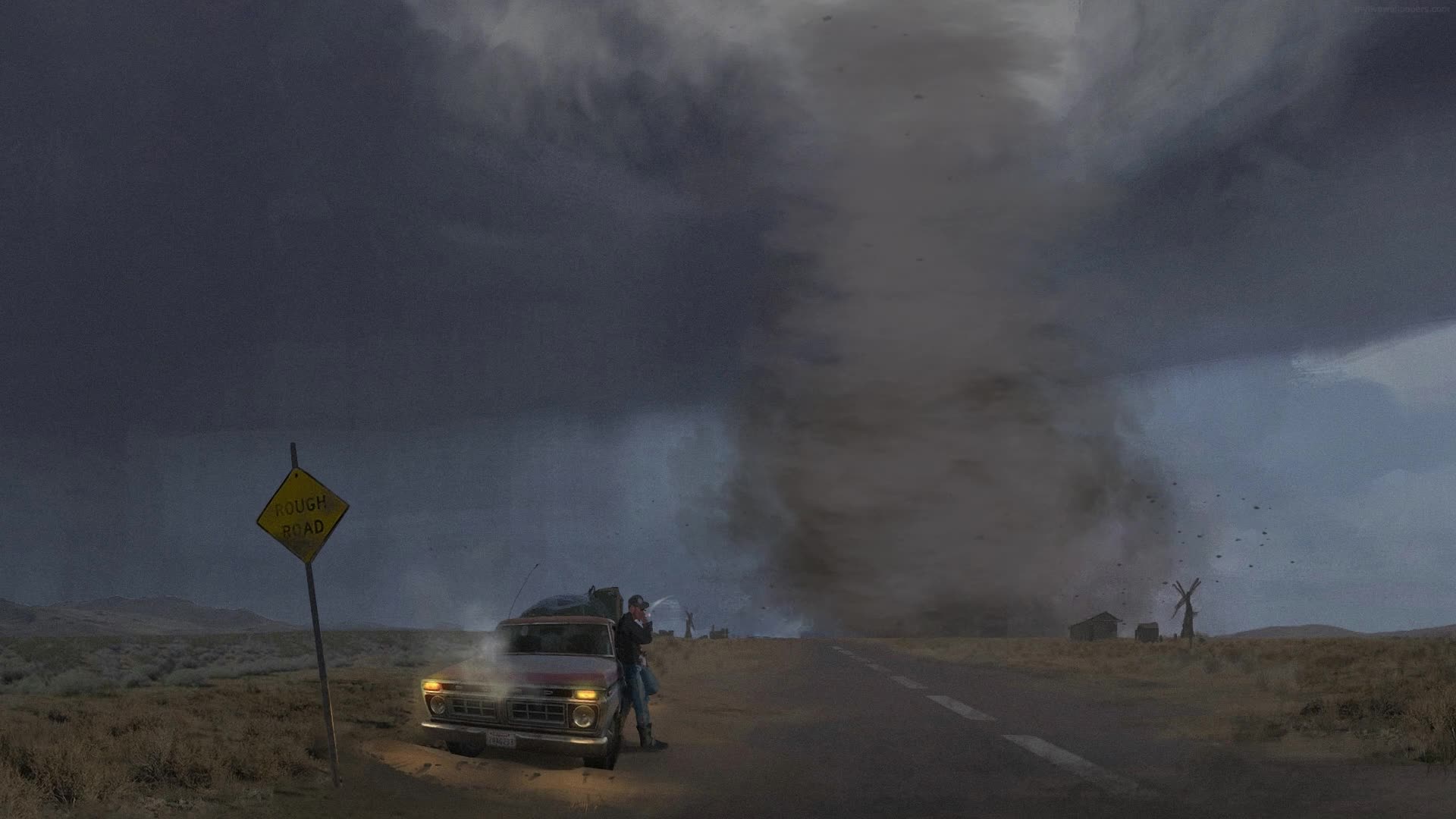 PC Rough Road Live Wallpaper Free