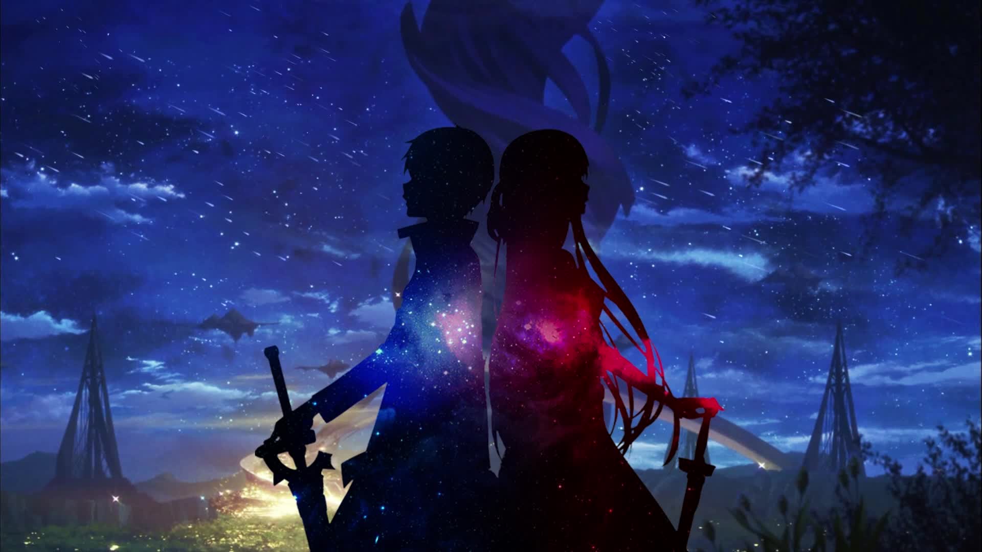 PC Kirito Asuna Sword Art Online Live Wallpaper Free