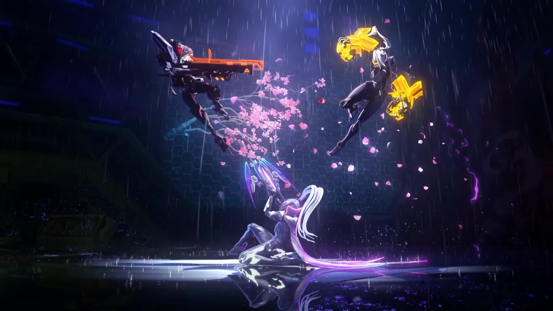 PC  Jhin Vi Vayne Project Hunters Live Wallpaper Free