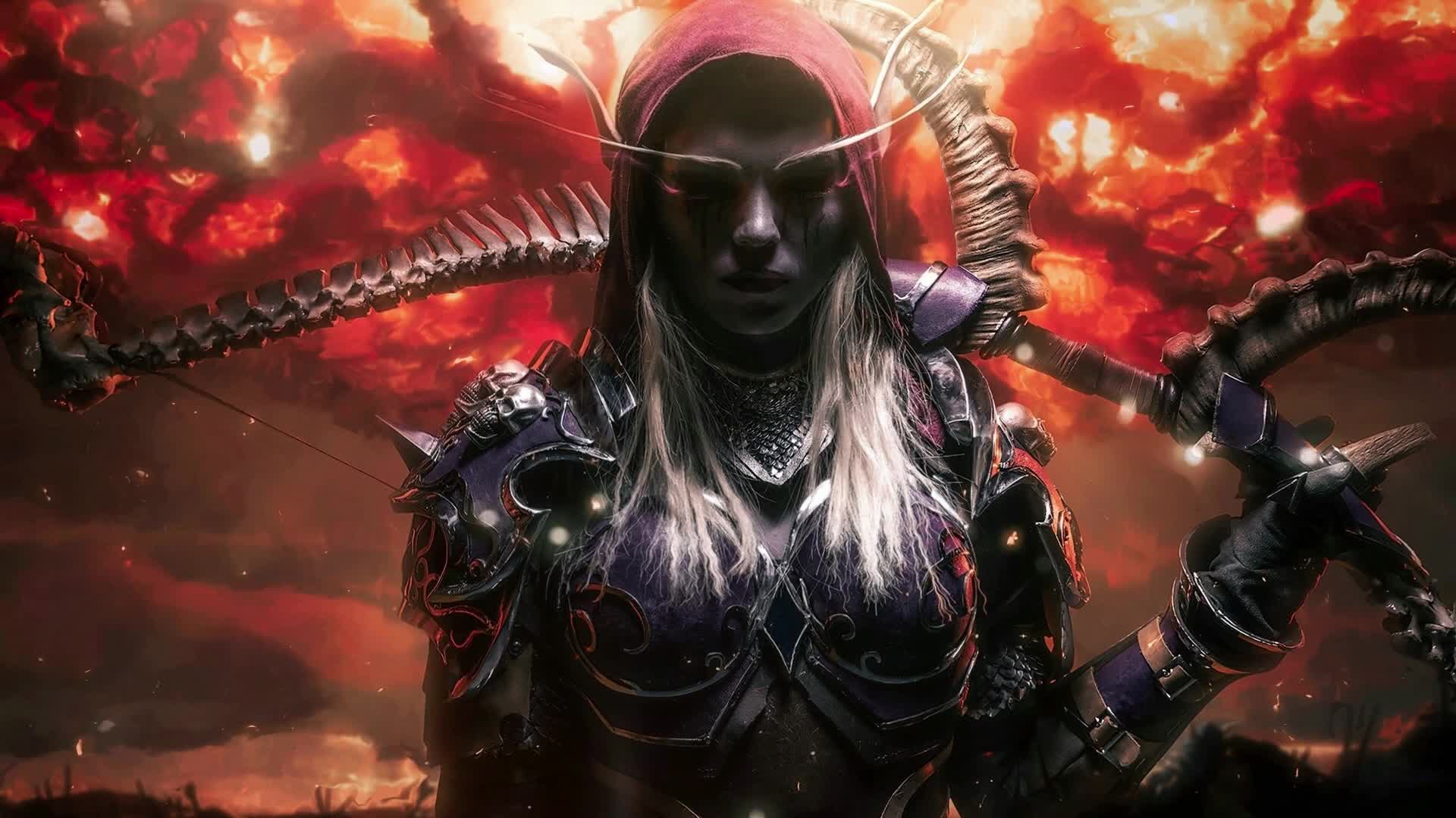 PC Sylvanas WOW Live Wallpaper Free