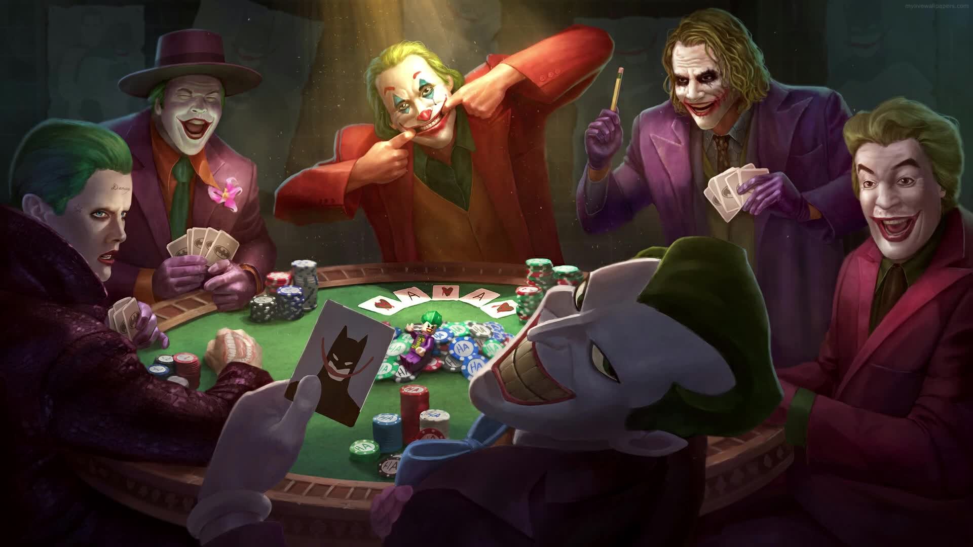 PC Jokers Poker Night Live Wallpaper Free