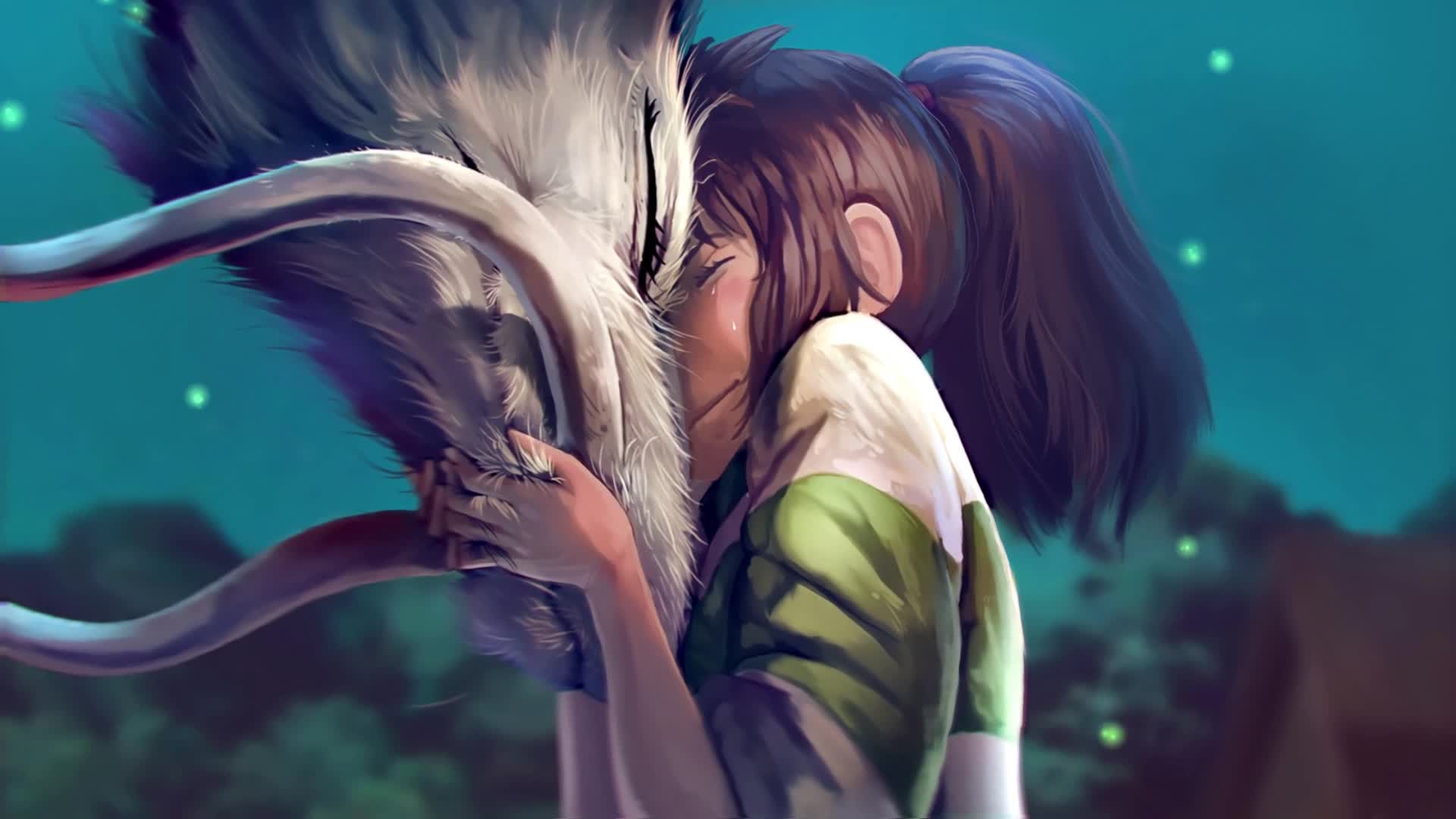 PC Chihiro and Haku Live Wallpaper Free