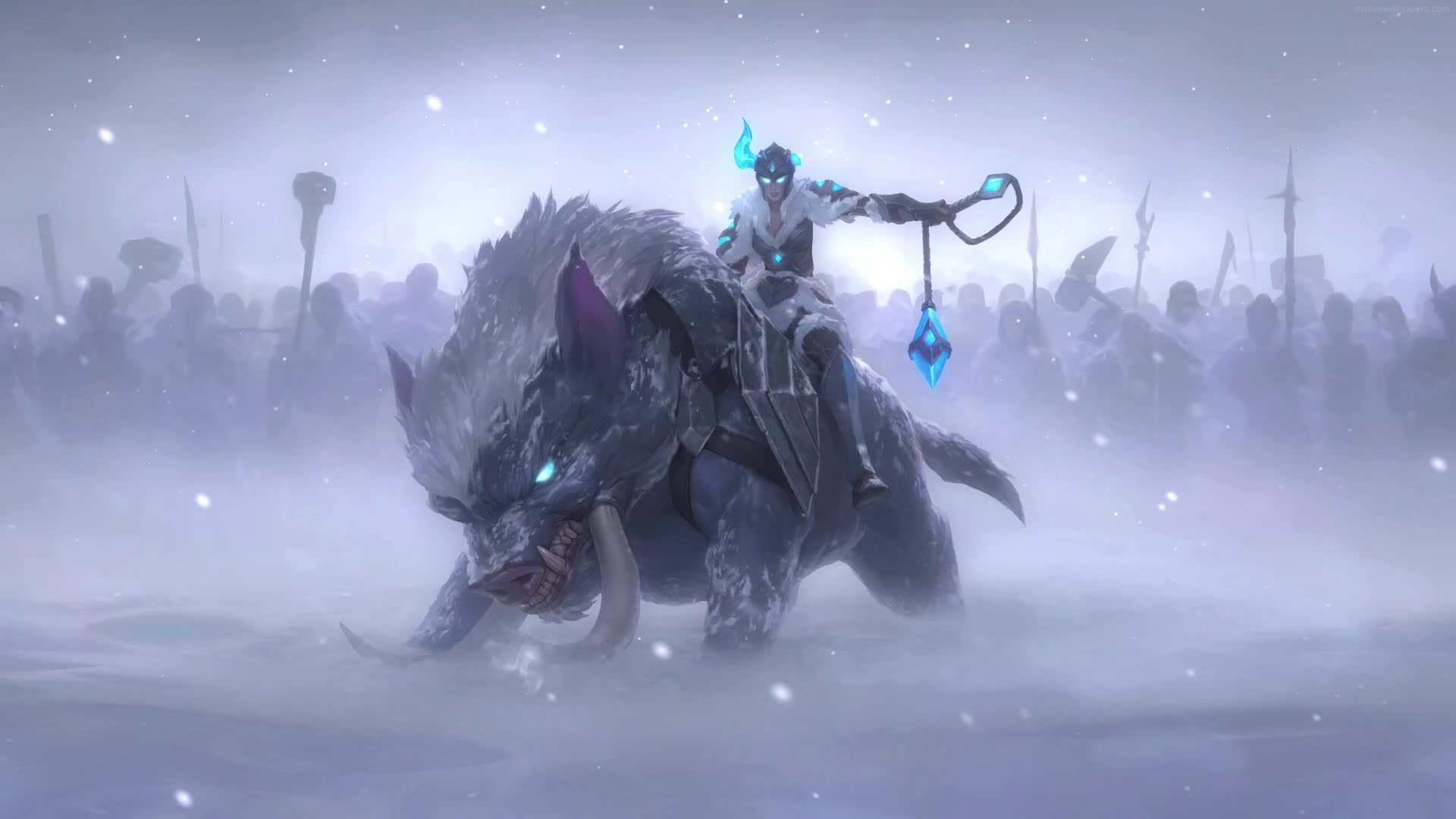 PC Sejuani Legends of Runeterra LoL Live Wallpaper Free