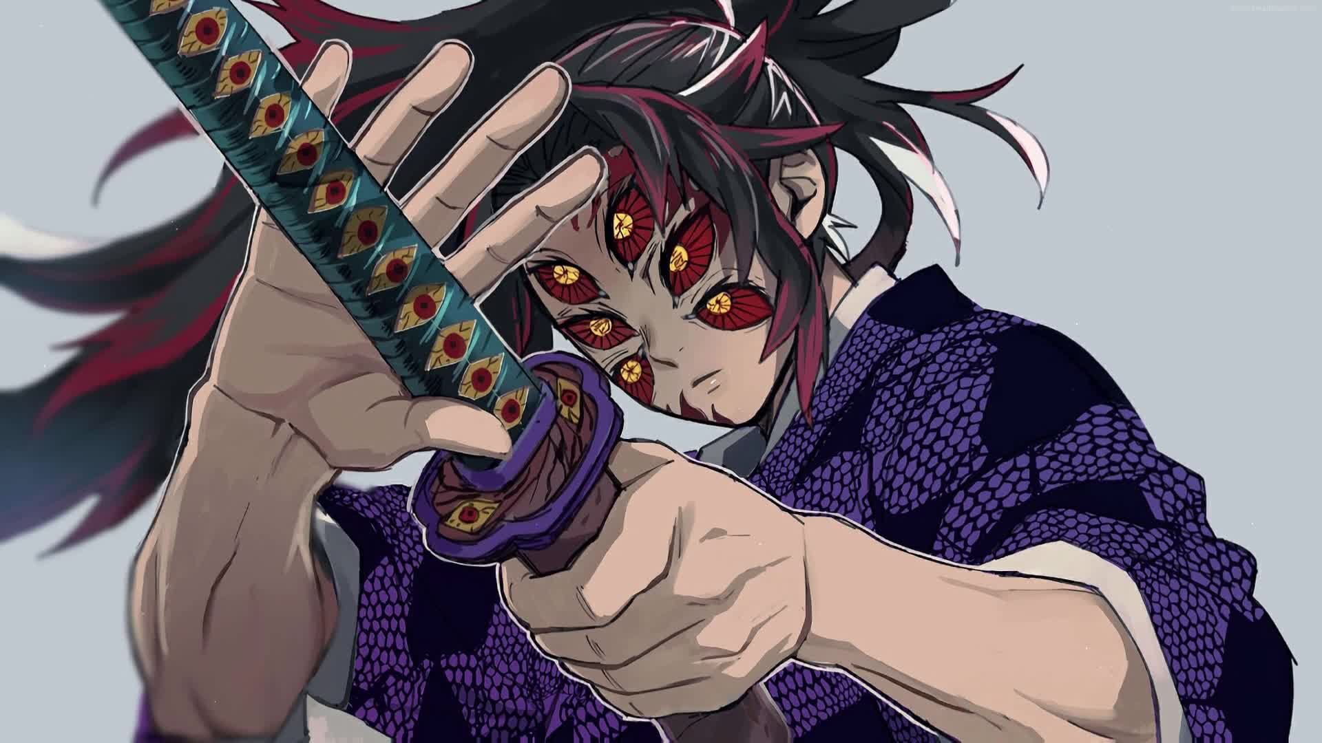 PC Demon Slayer Kokushibou Live Wallpaper Free