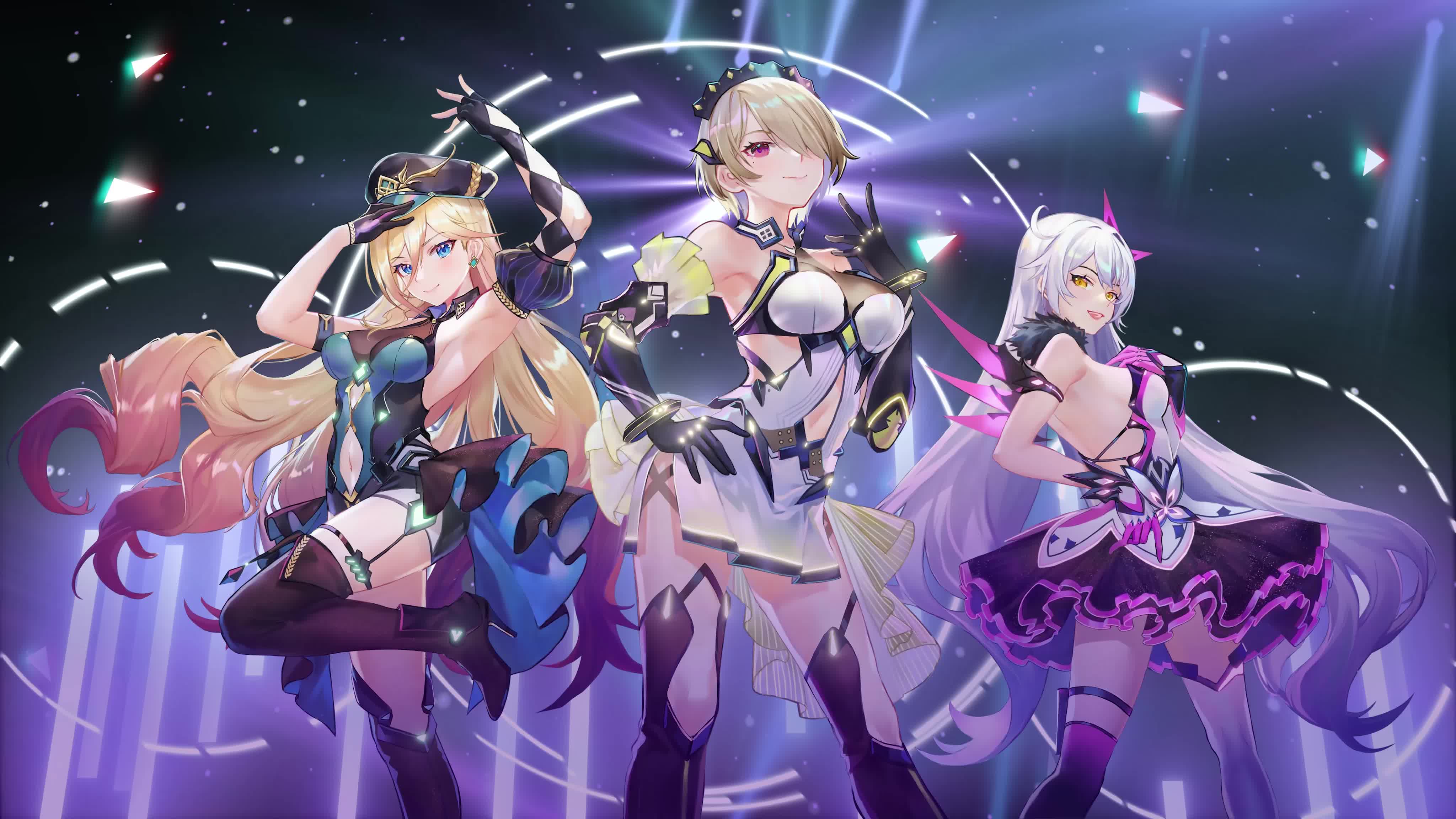 PC Anime Girls Concert 4K Live Wallpaper Free