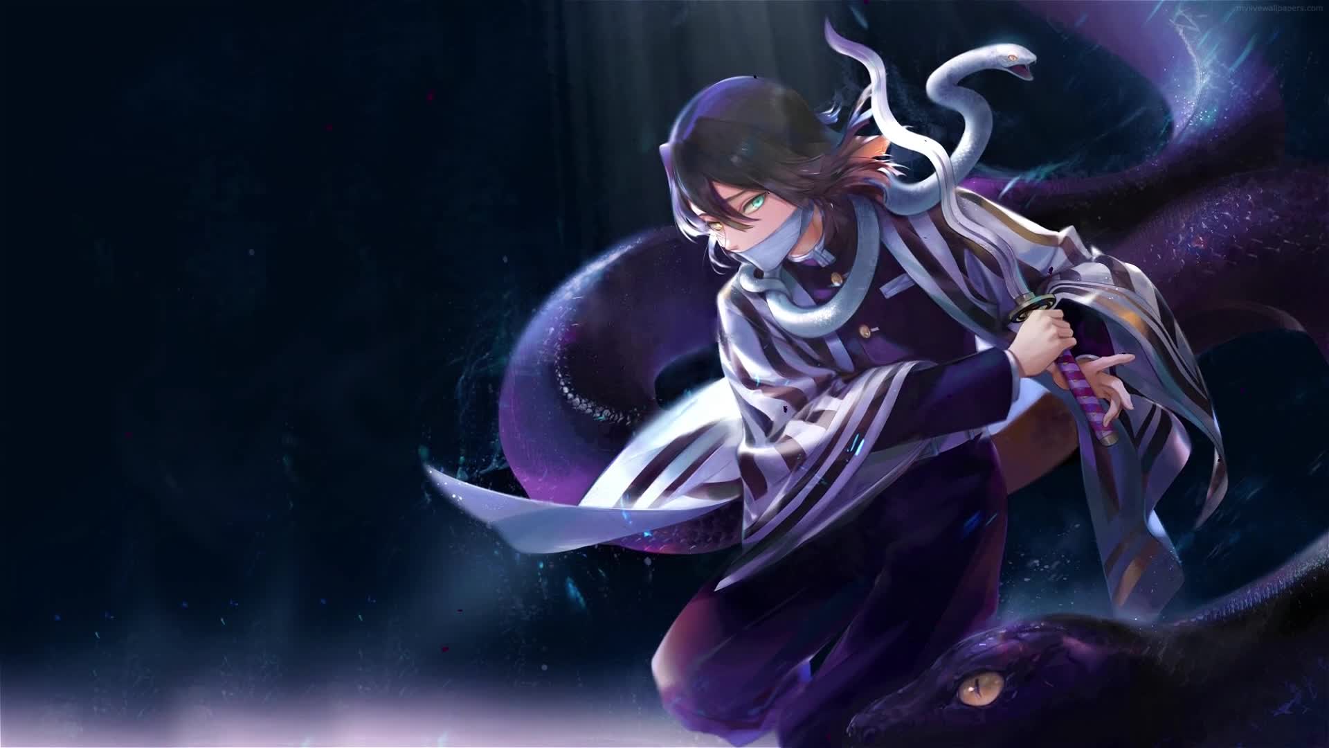 PC Obanai Iguro Demon Slayer Live Wallpaper Free