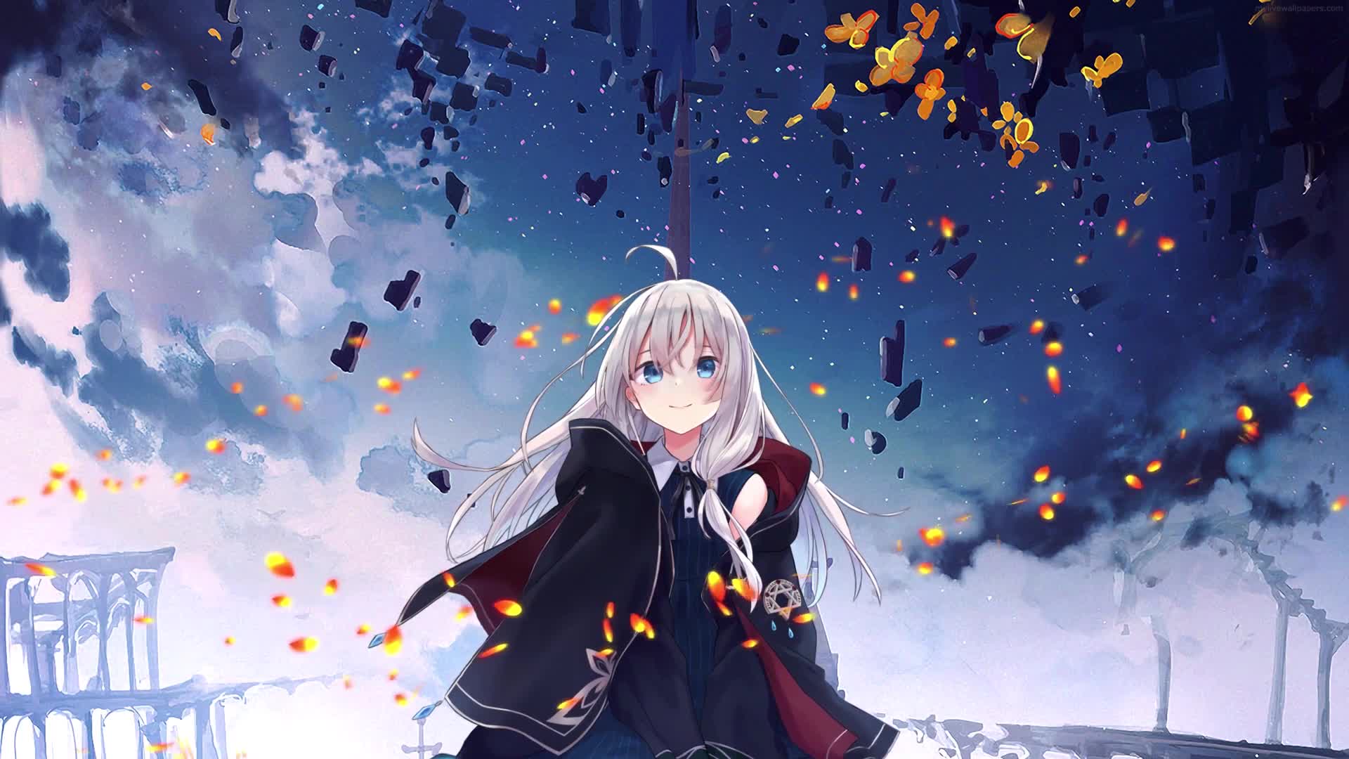 PC Wandering Witch The Journey of Elaina Live Wallpaper Free