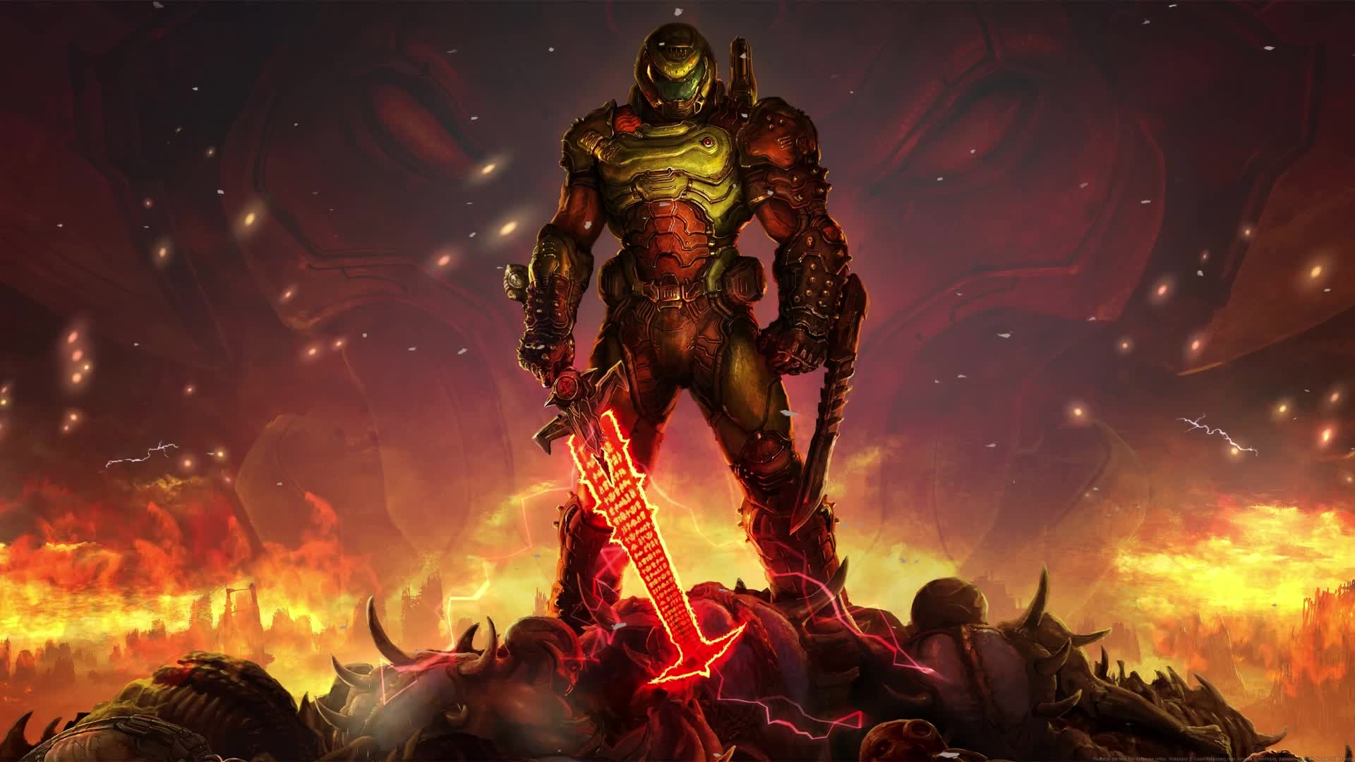 PC Doom Eternal 1 Live Wallpaper Free