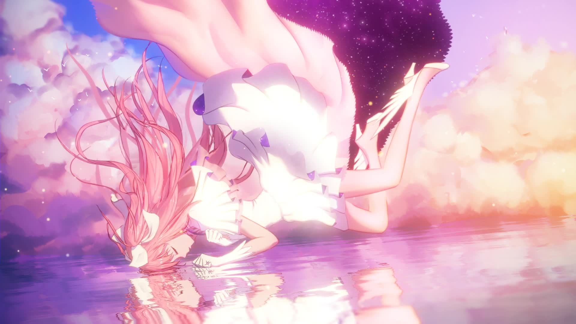 PC Reflection Girl Live Wallpaper Free