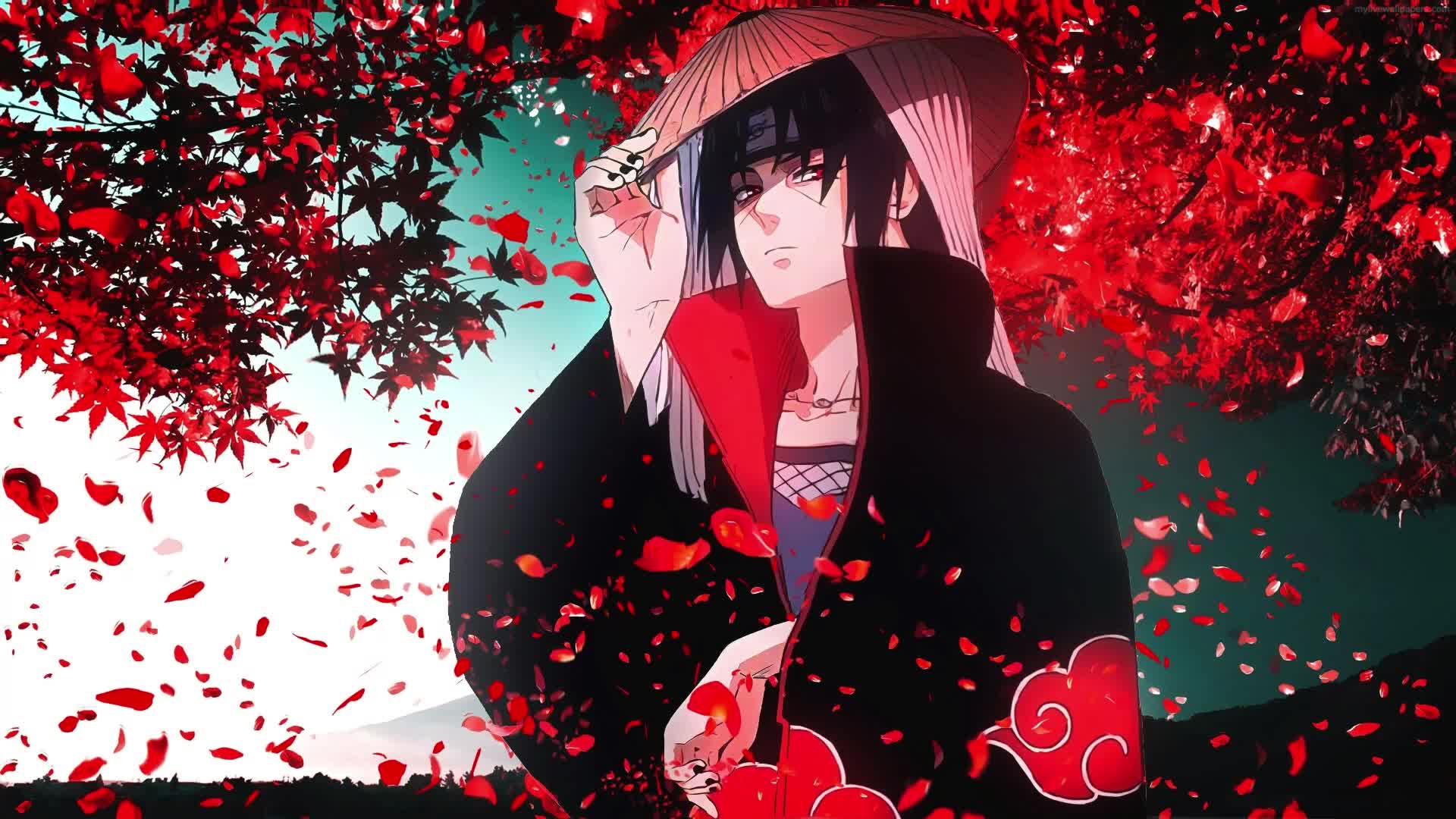 PC Itachi Uchiha Autumn Live Wallpaper Free