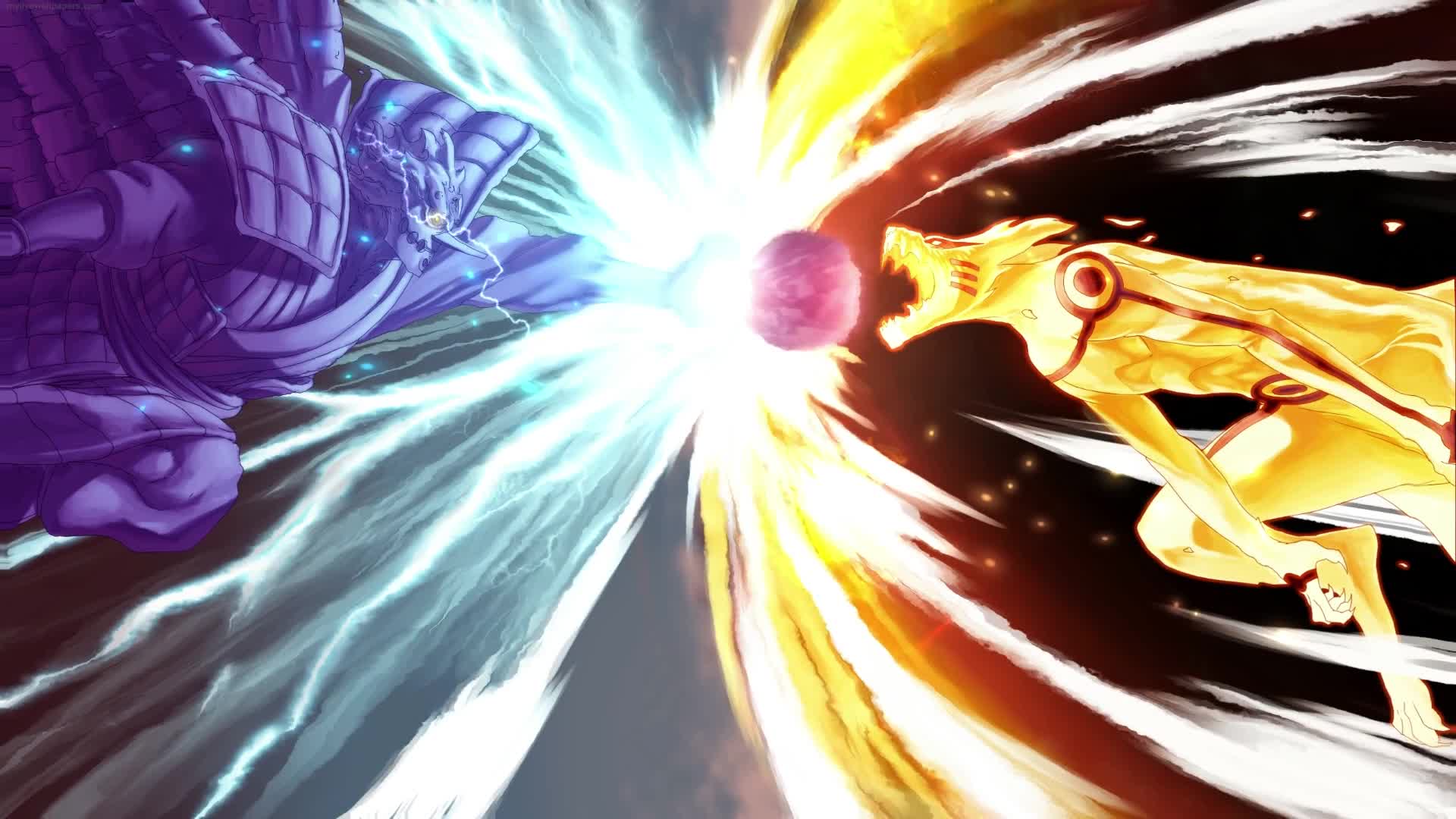 PC Susanoo vs Kurama Live Wallpaper Free