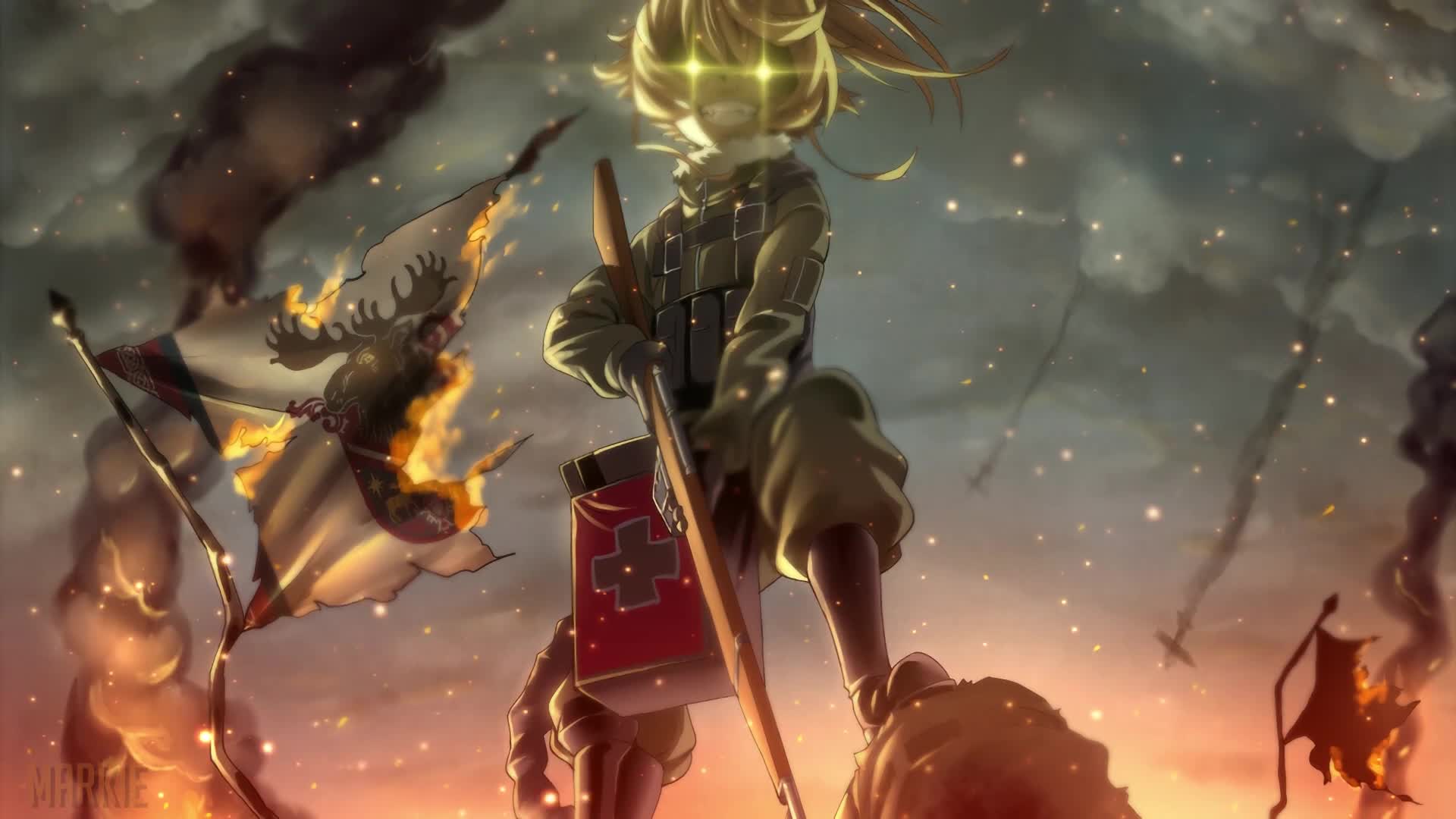 PC The Saga of Tanya the Evil Live Wallpaper Free