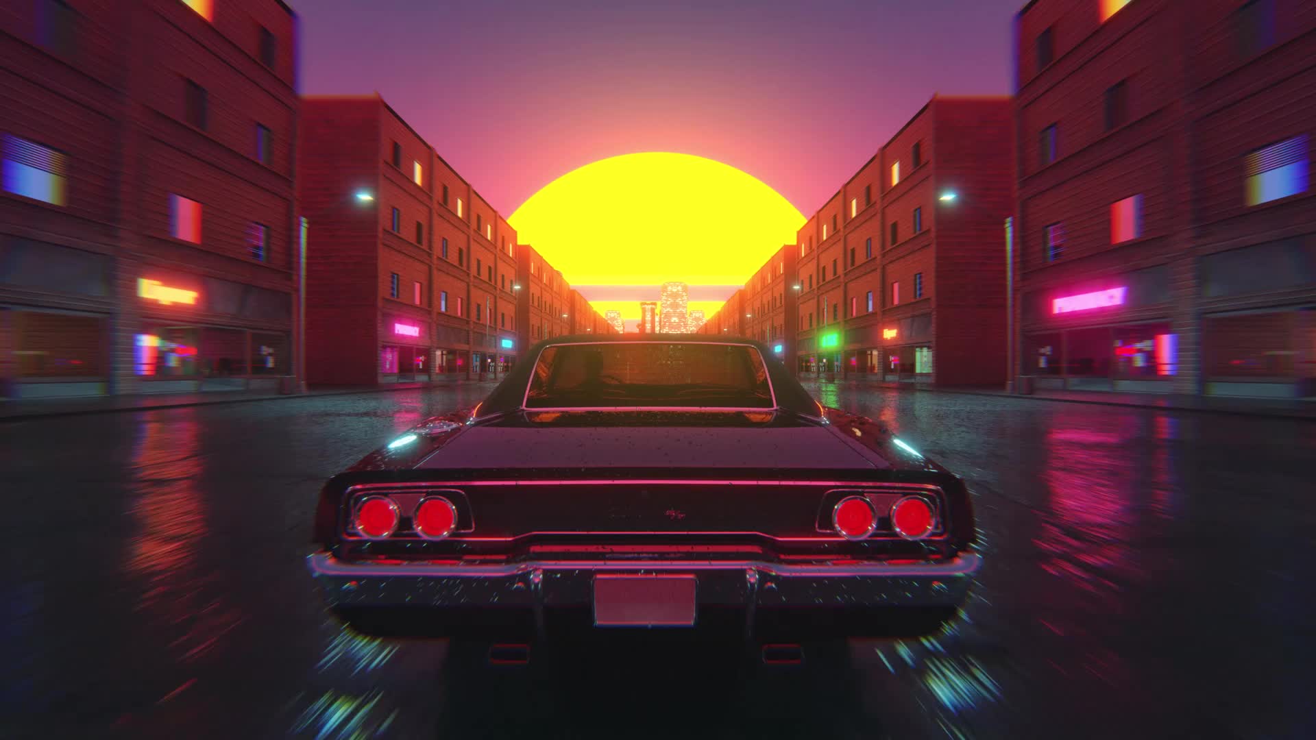 PC Dodge Charger RT Ride Live Wallpaper Free