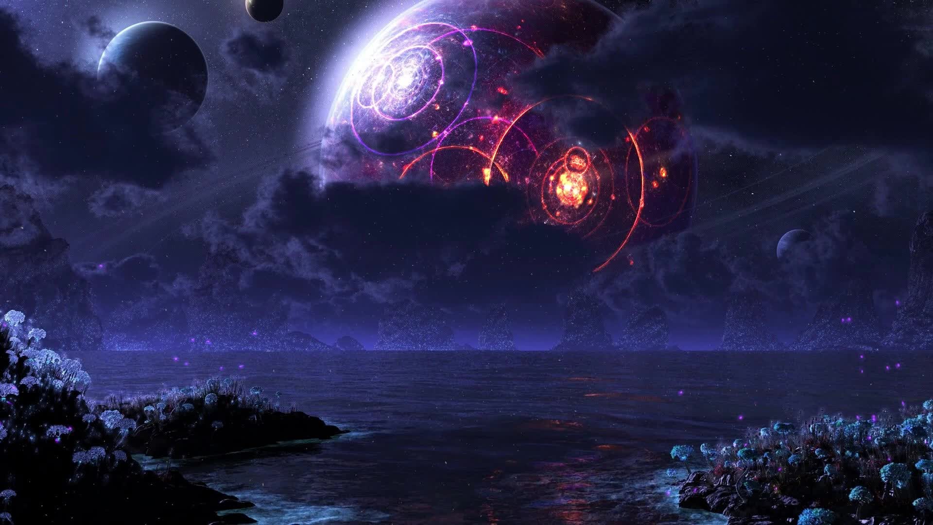 PC Alien Planets Live Wallpaper Free