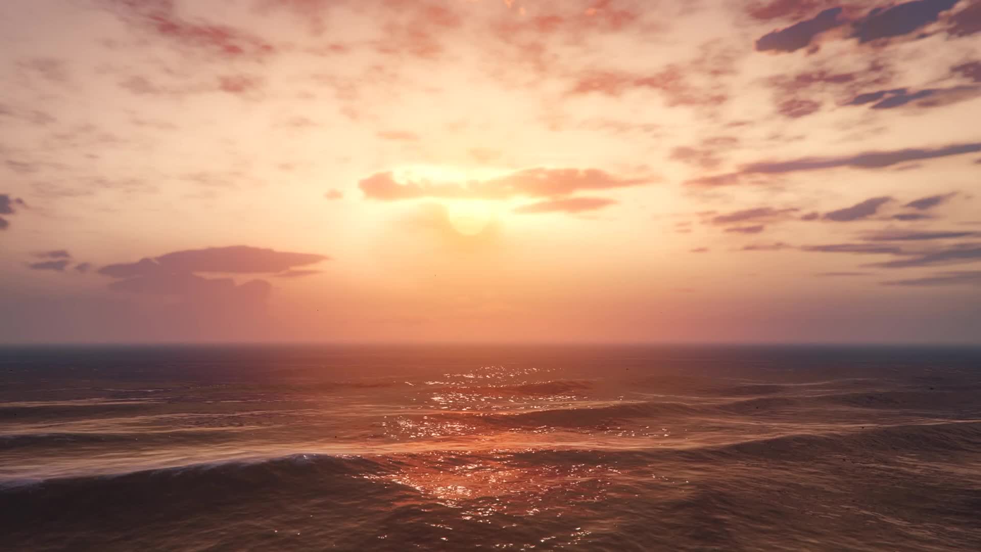 PC Sunset Beach Live Wallpaper Free