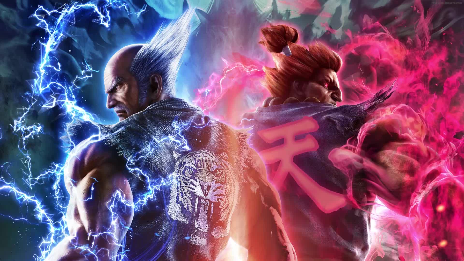 PC Heihachi and Akuma Live Wallpaper Free