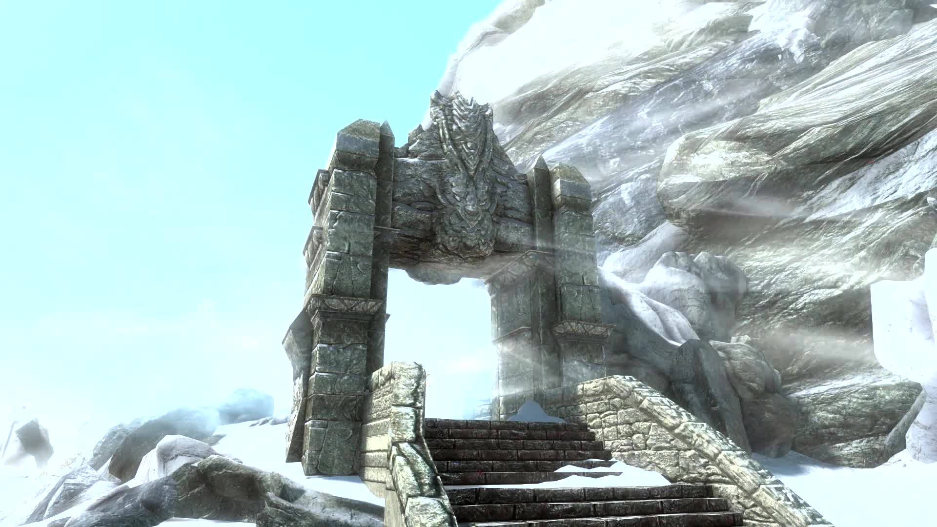 PC High Hrothgar Skyrim Live Wallpaper Free