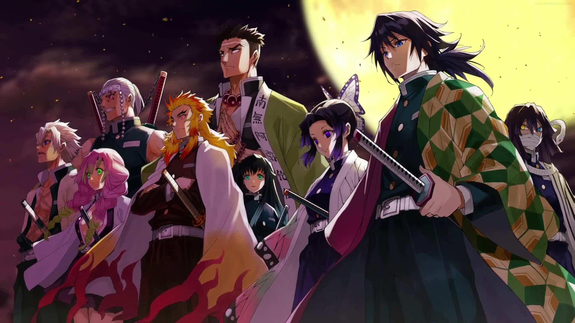 PC Hashira Demon Slayer Live Wallpaper Free