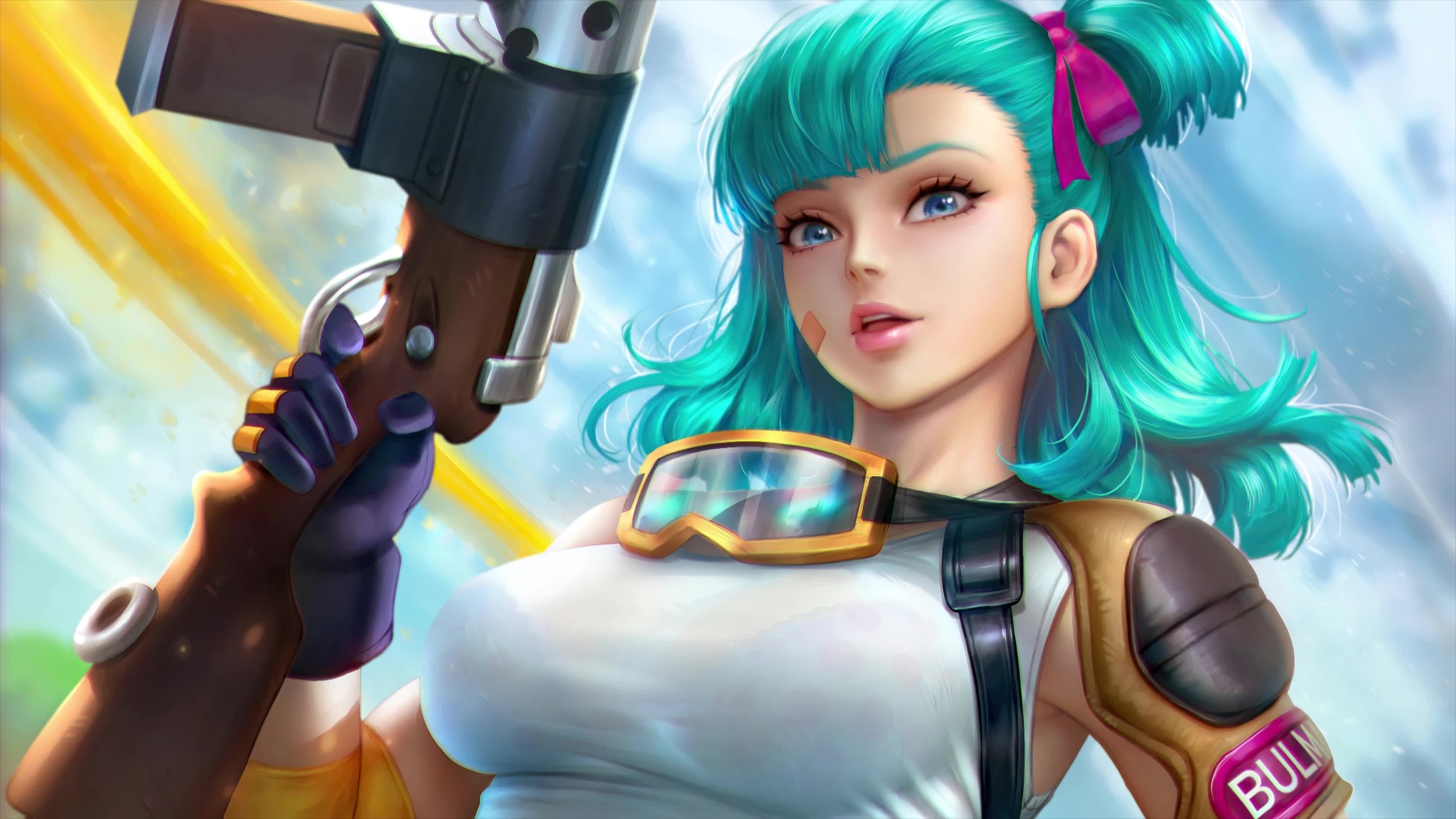 4K Bulma Dragon Ball Z Live Wallpaper For PC