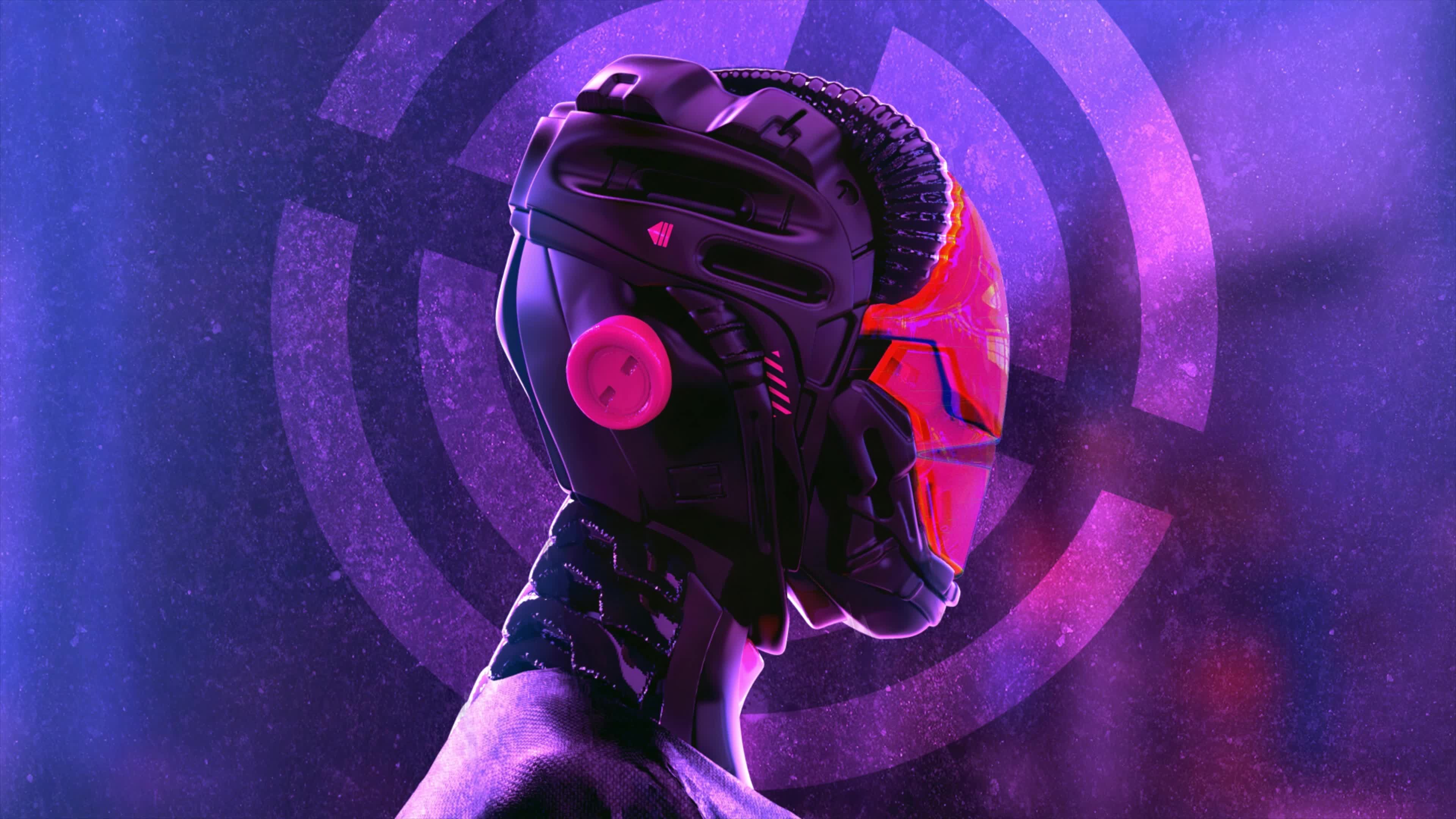 4K Cyberpunk Armor Live Wallpaper For PC