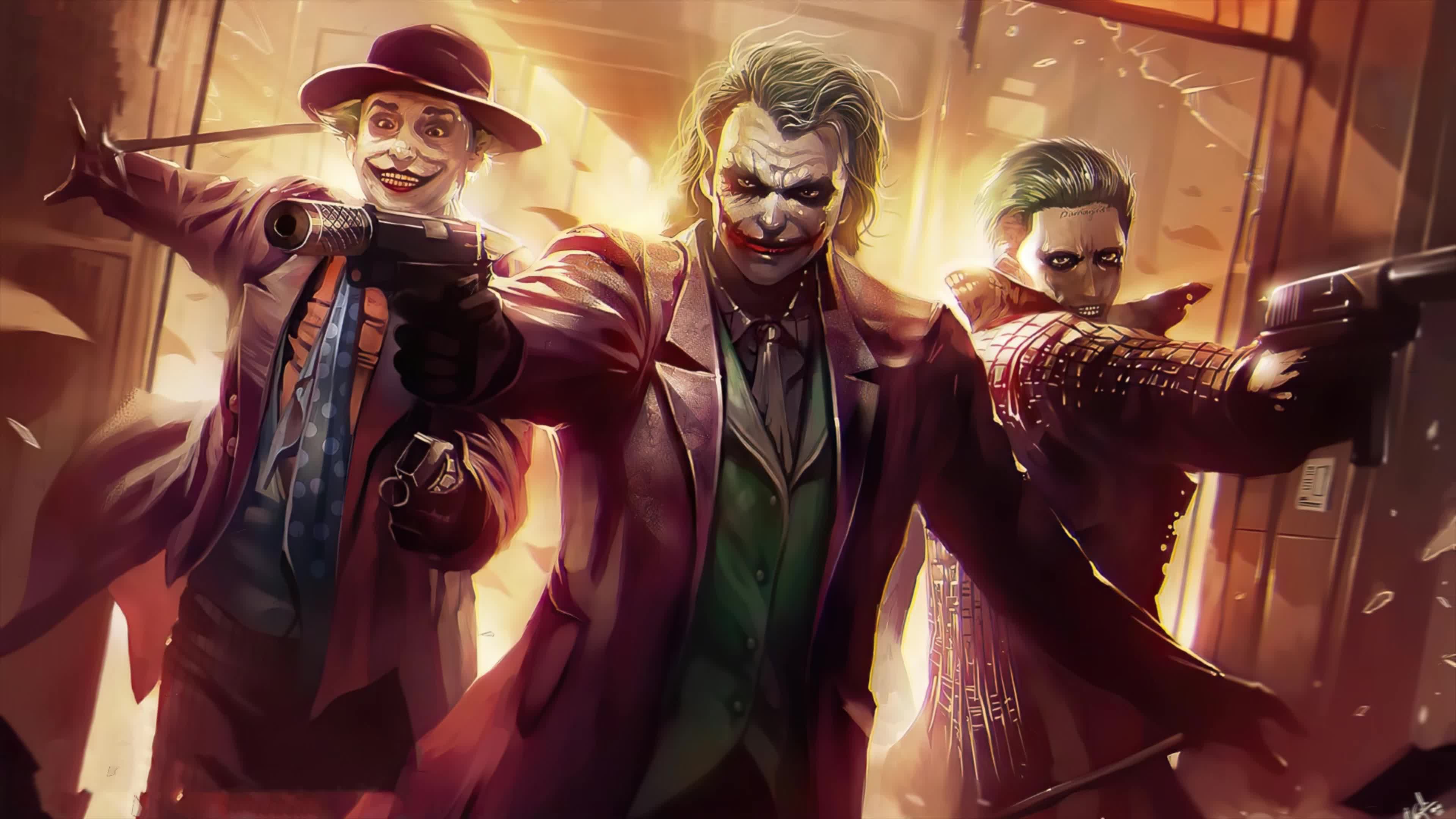 4K Jokers Operation Live Wallpaper For PC