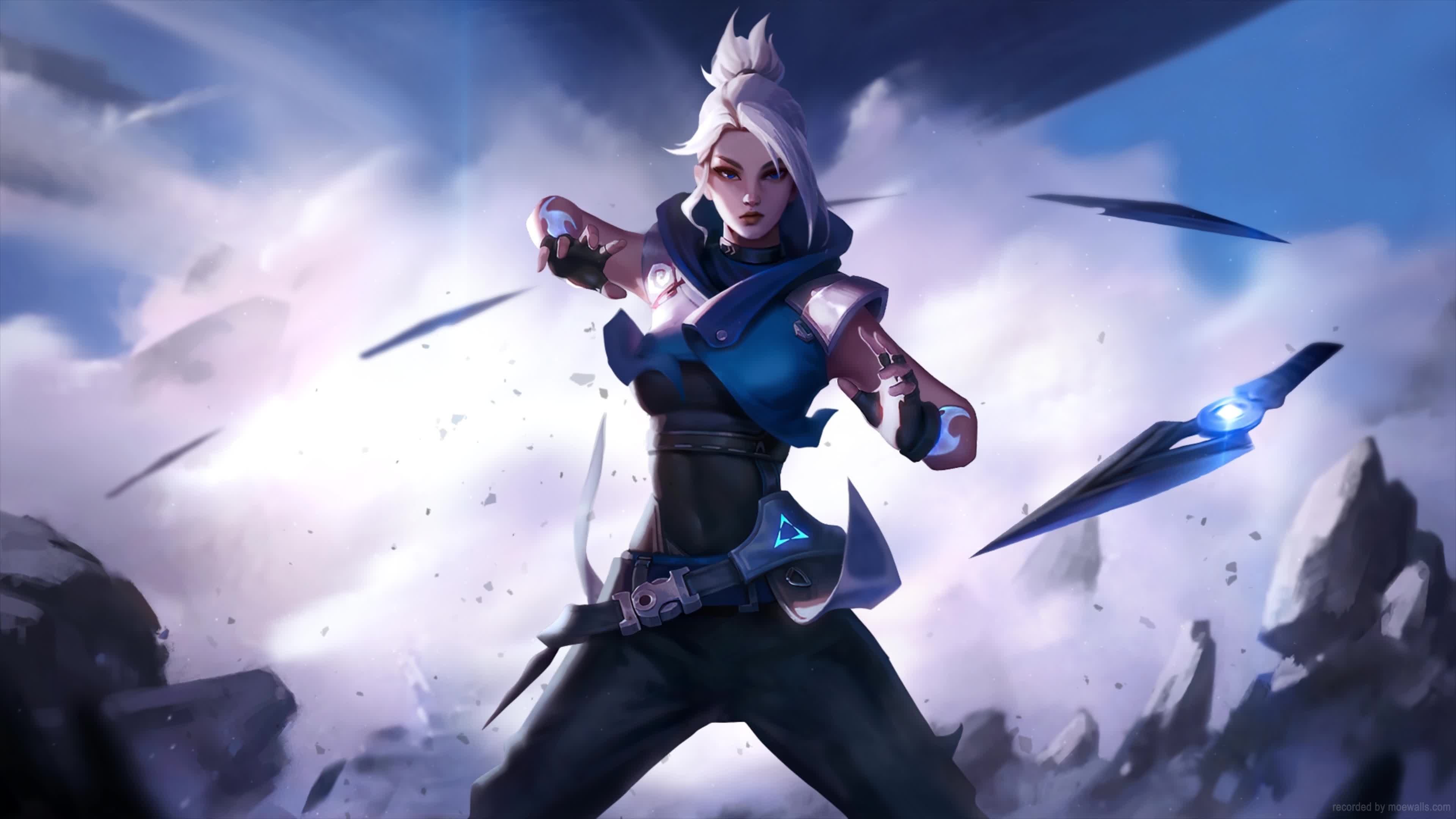 4K Kunai Jett Valorant Live Wallpaper For PC