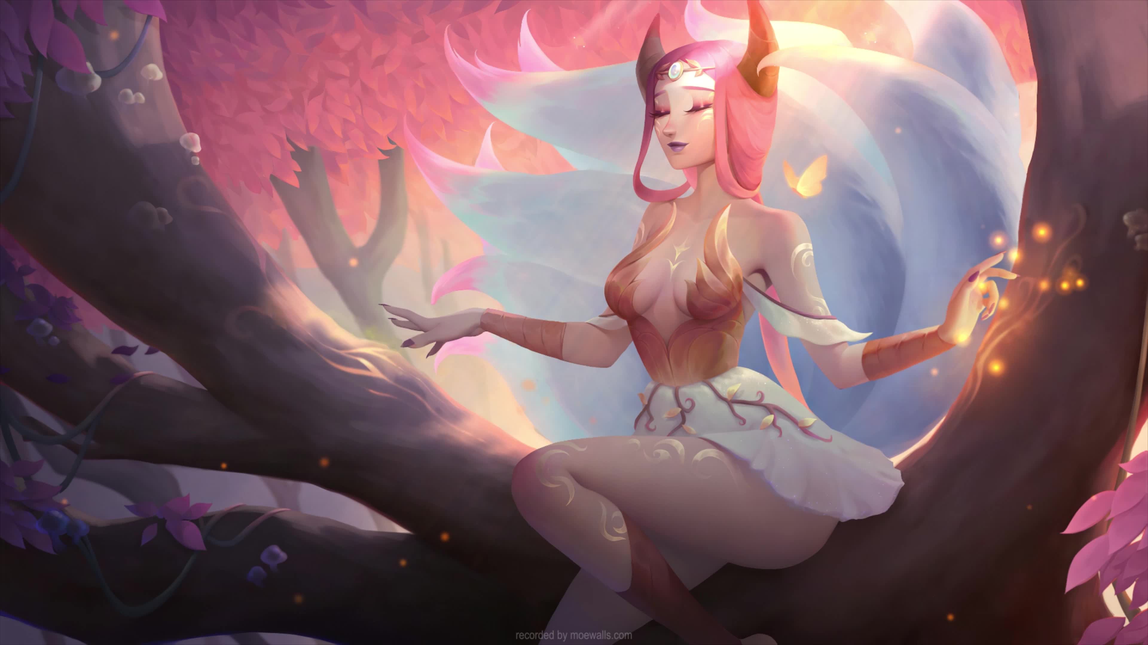 4K Prestige Elderwood Ahri League Of Legends Live Wallpaper For PC