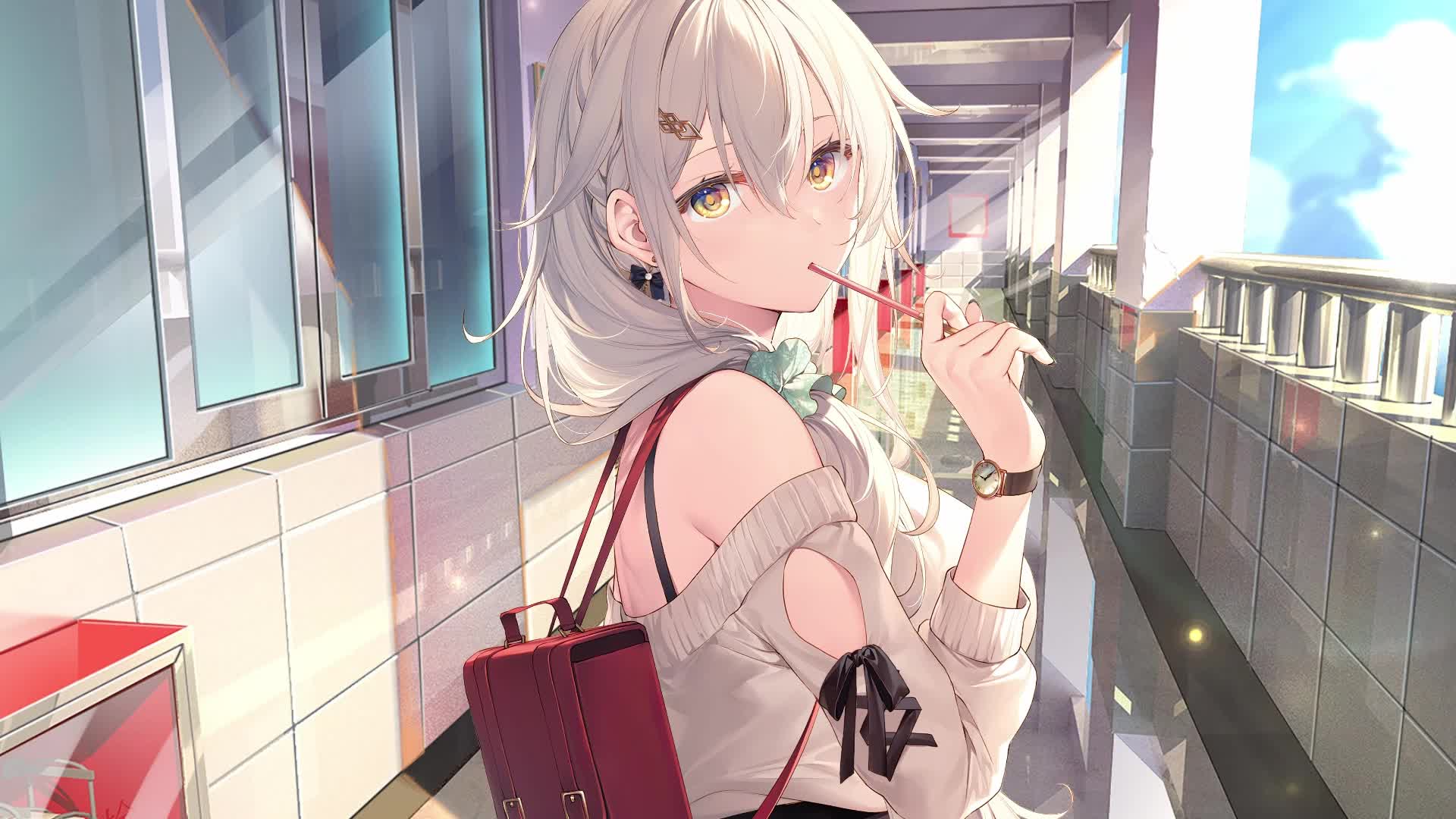 PC Anime Go To Class Live Wallpaper