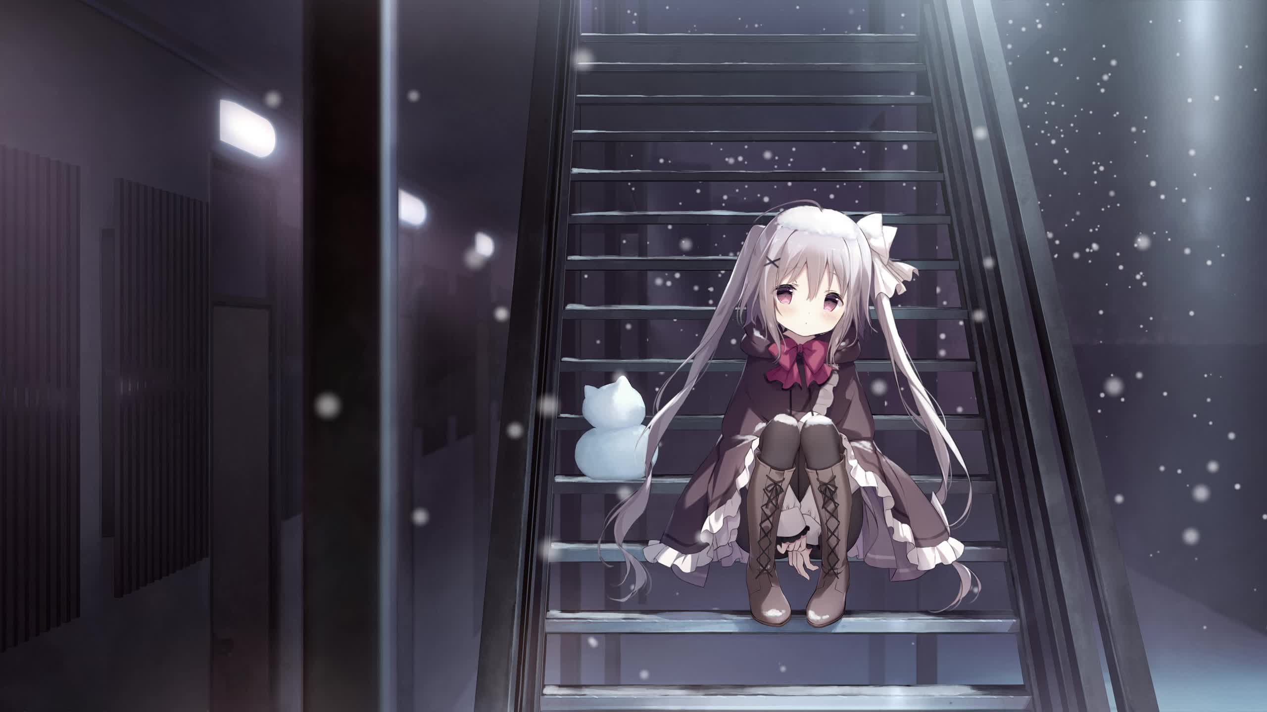 PC HD Hoshizora & Snow Live Anime Wallpaper