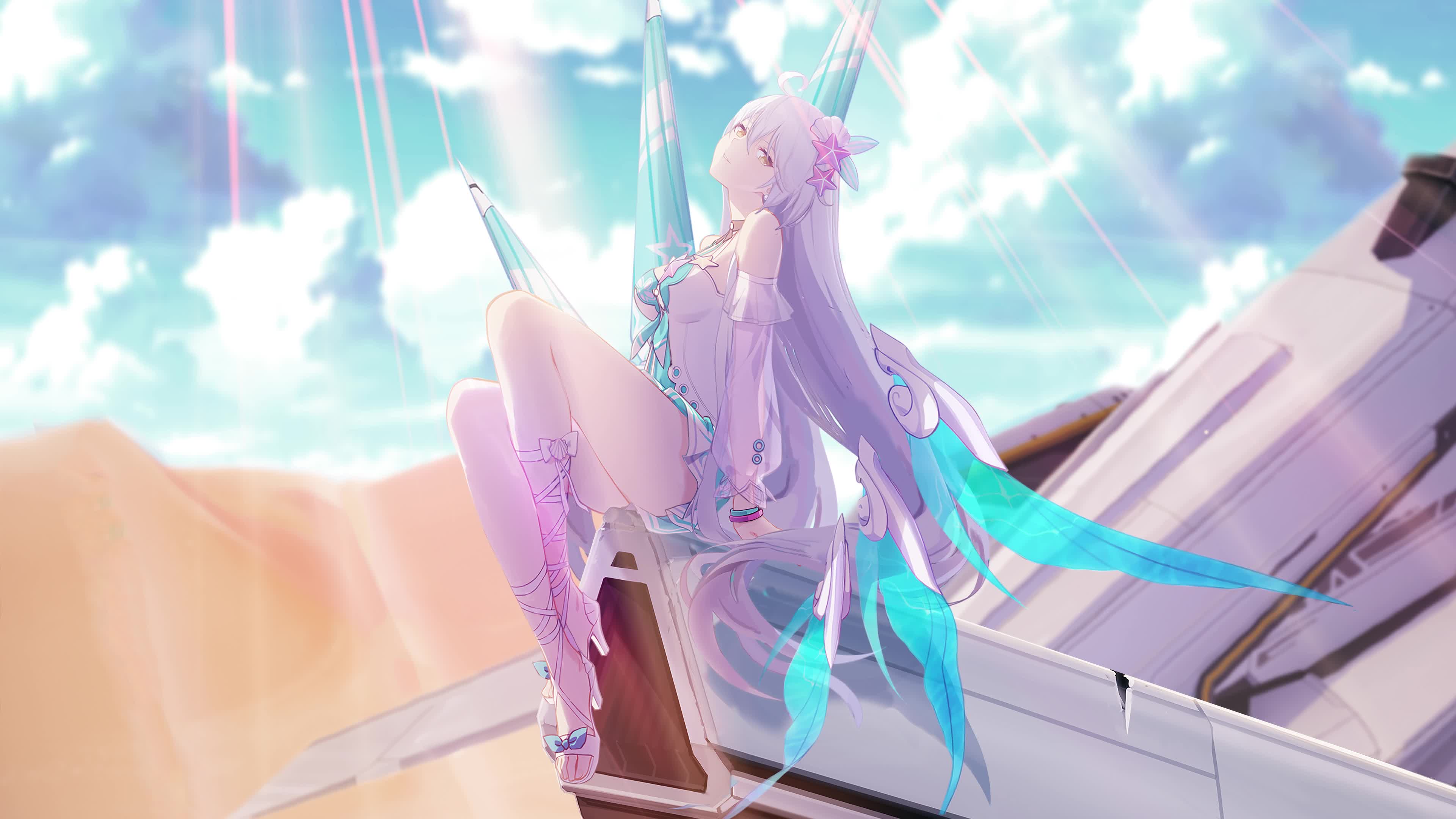 PC HD Queen of the Spring Spirit Live Anime Wallpaper