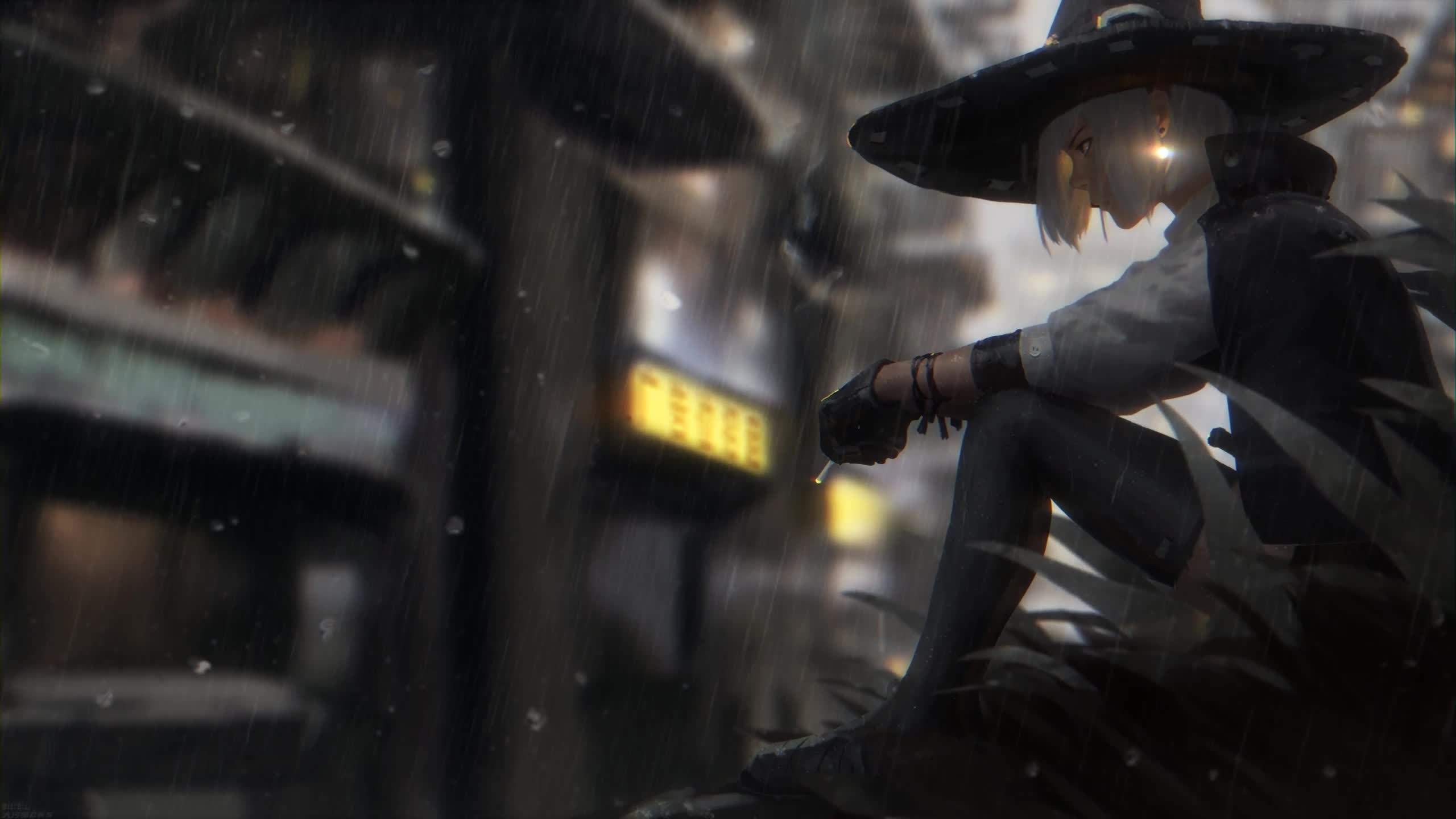 PC HD Storm Coming Again Live Anime Wallpaper