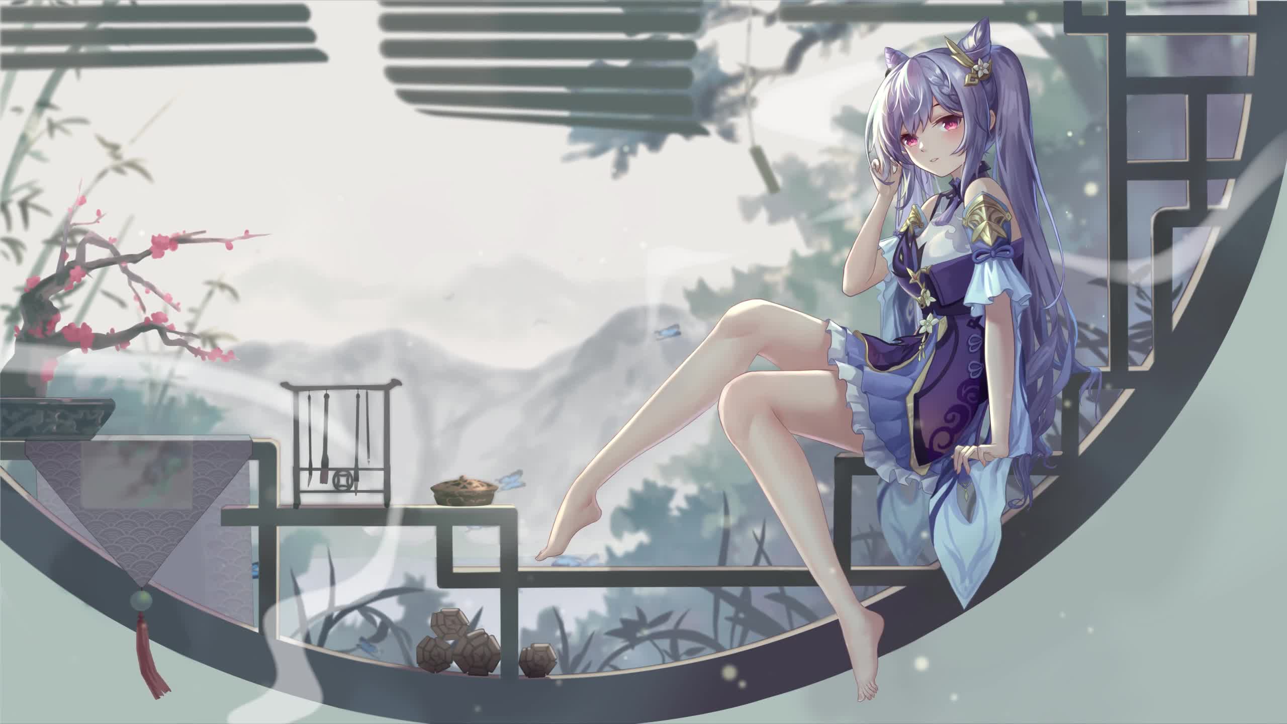 PC HD Chasing the Torrents Live Anime Wallpaper