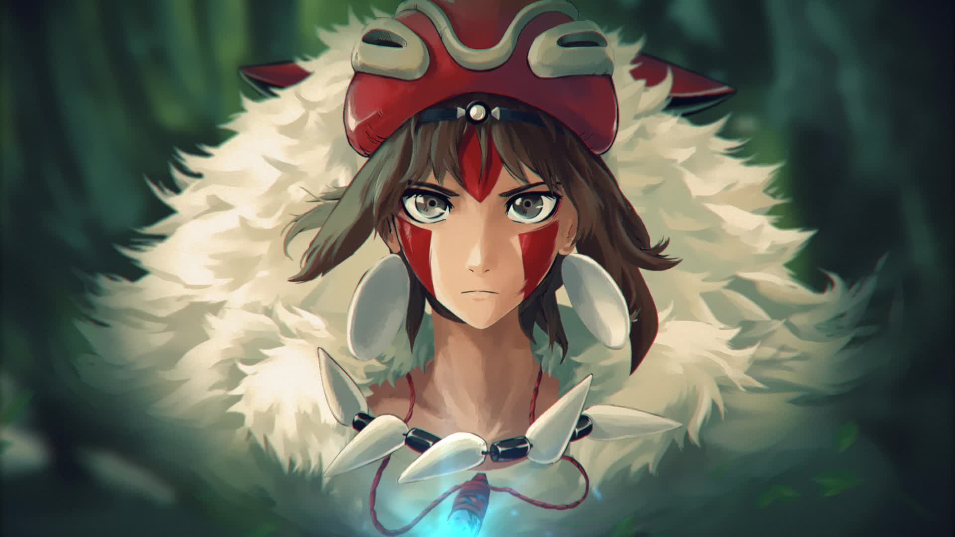 PC HD Princess Mononoke Live Anime Wallpaper