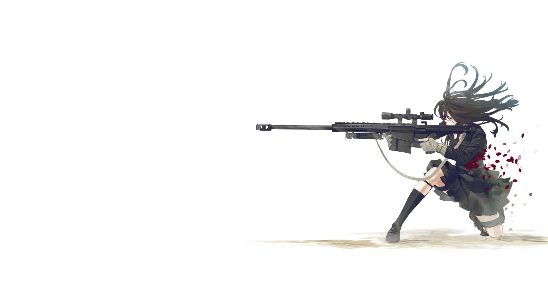 PC HD Sniper Girl Live Anime Wallpaper
