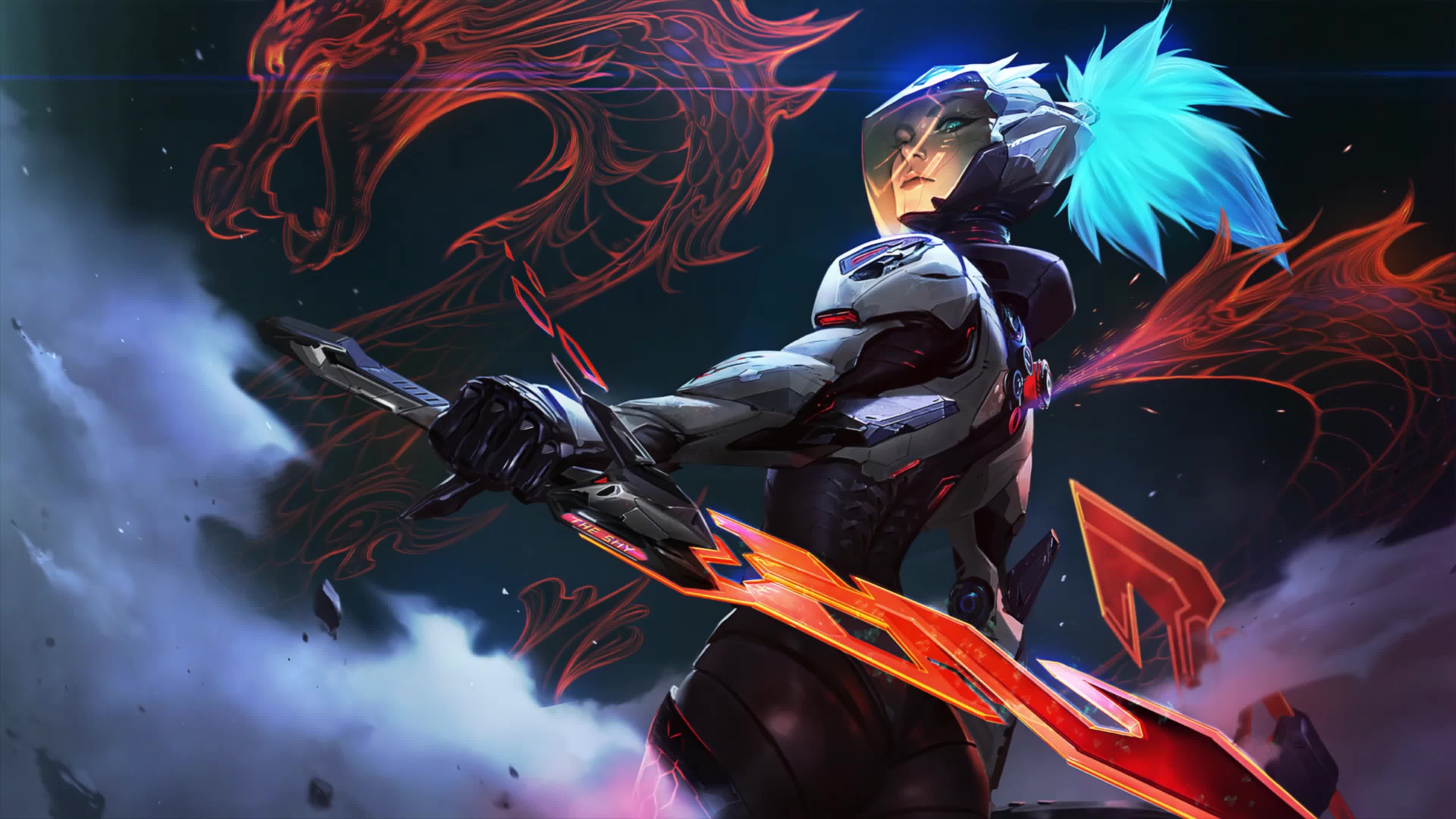 PC Desktop Project Akali League Of Legends 4k Live Wallpaper