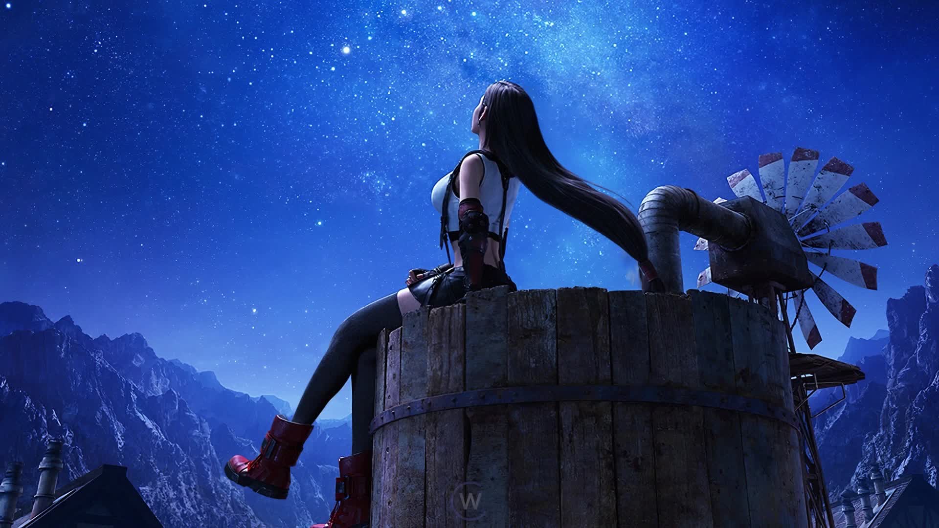 PC Desktop Finalfantasyviiremakeviitifalockhart 1080p Live Wallpaper