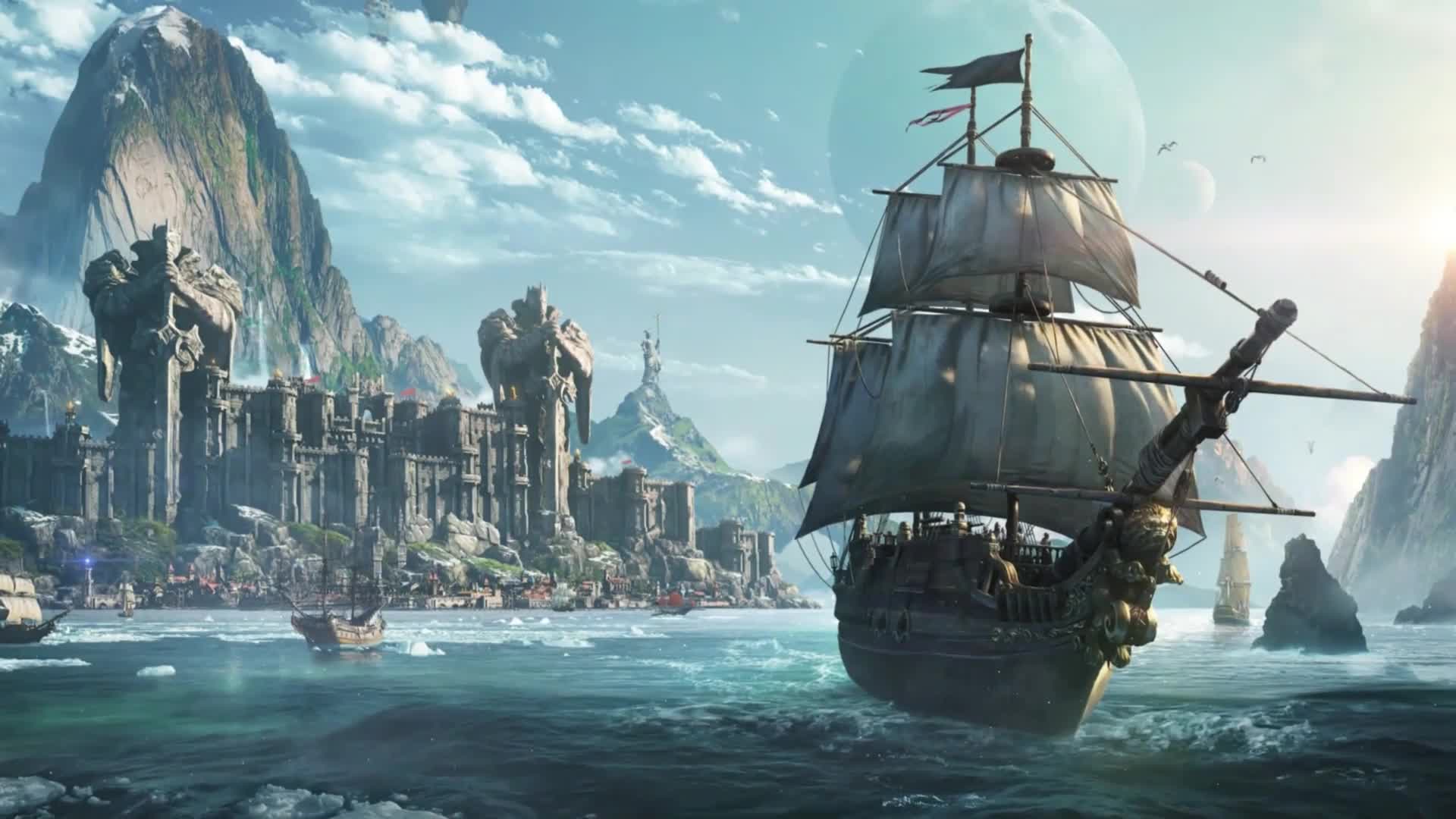 PC Desktop Lost Ark Ship 1080p Live Wallpaper