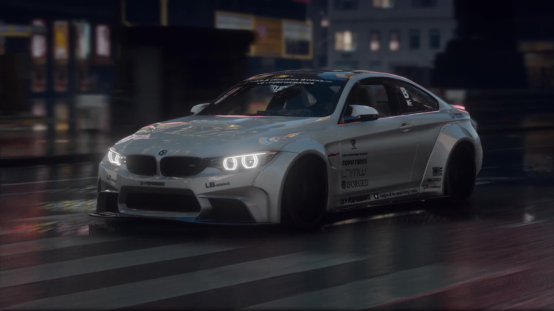 PC Desktop Bmw M4 City Ride Desktop Live Wallpaper