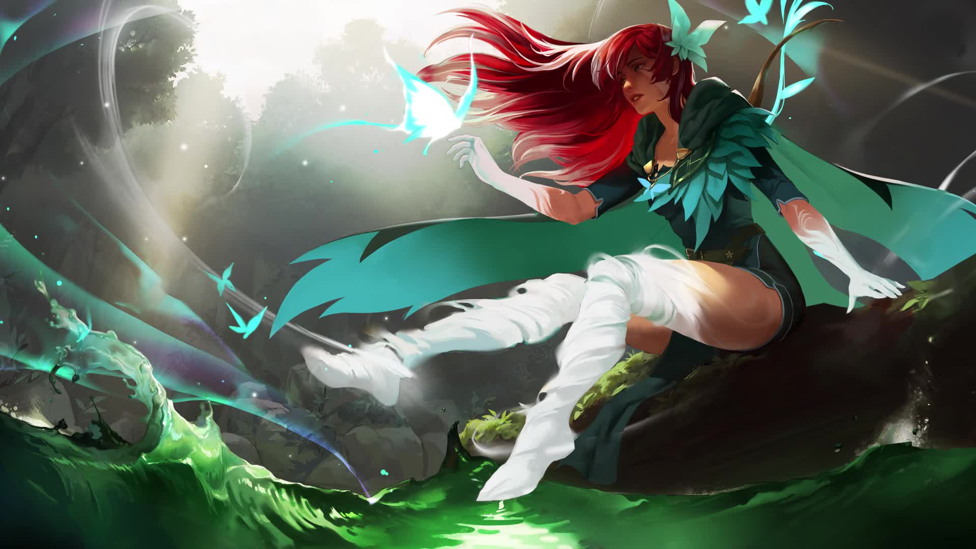 PC Desktop Windrunner Arcana 1080p Live Wallpaper