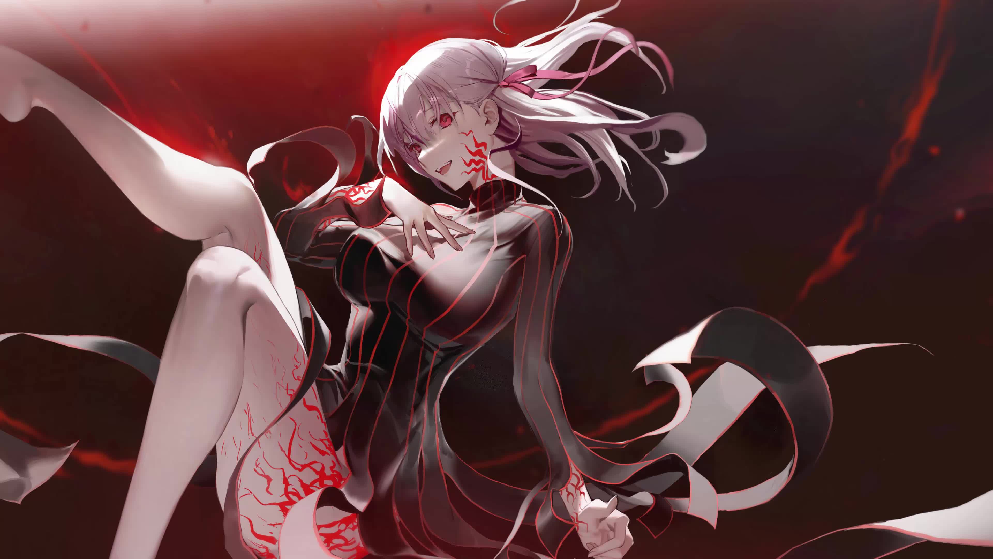 PC Desktop Fate Stay Night Sakura Mato Dark PC Desktop 4k Live Wallpaper