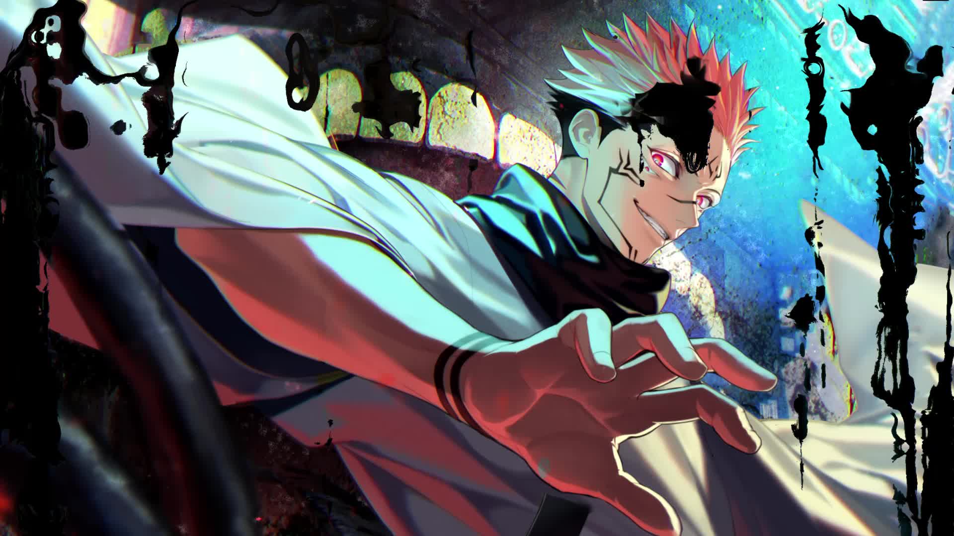 PC Desktop Jujutsu Kaisen Sukuna PC Desktop 1080p Live Wallpaper