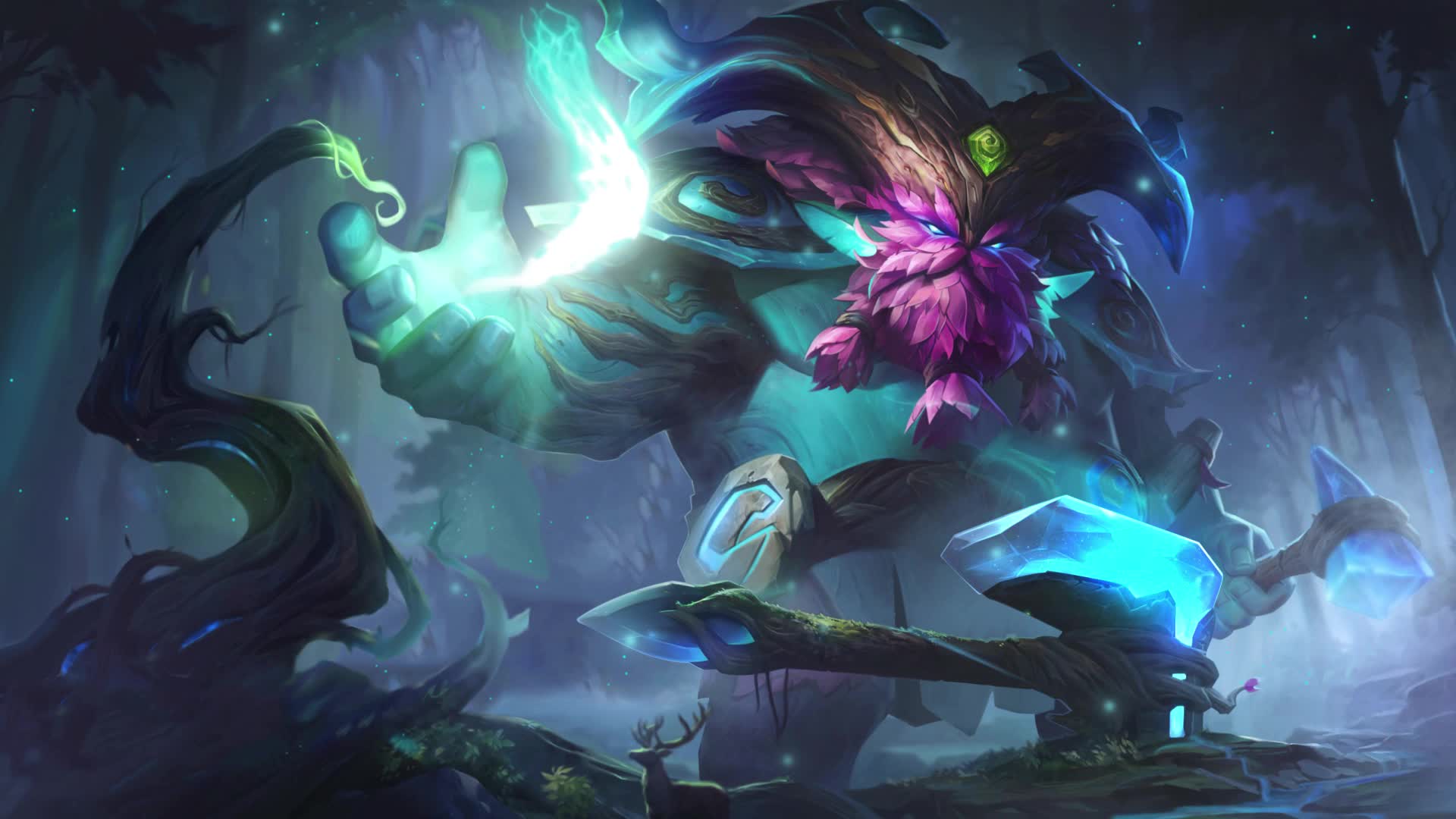 PC Desktop Elderwood Ornn League Of Legend PC Desktop 1080p Live Wallpaper