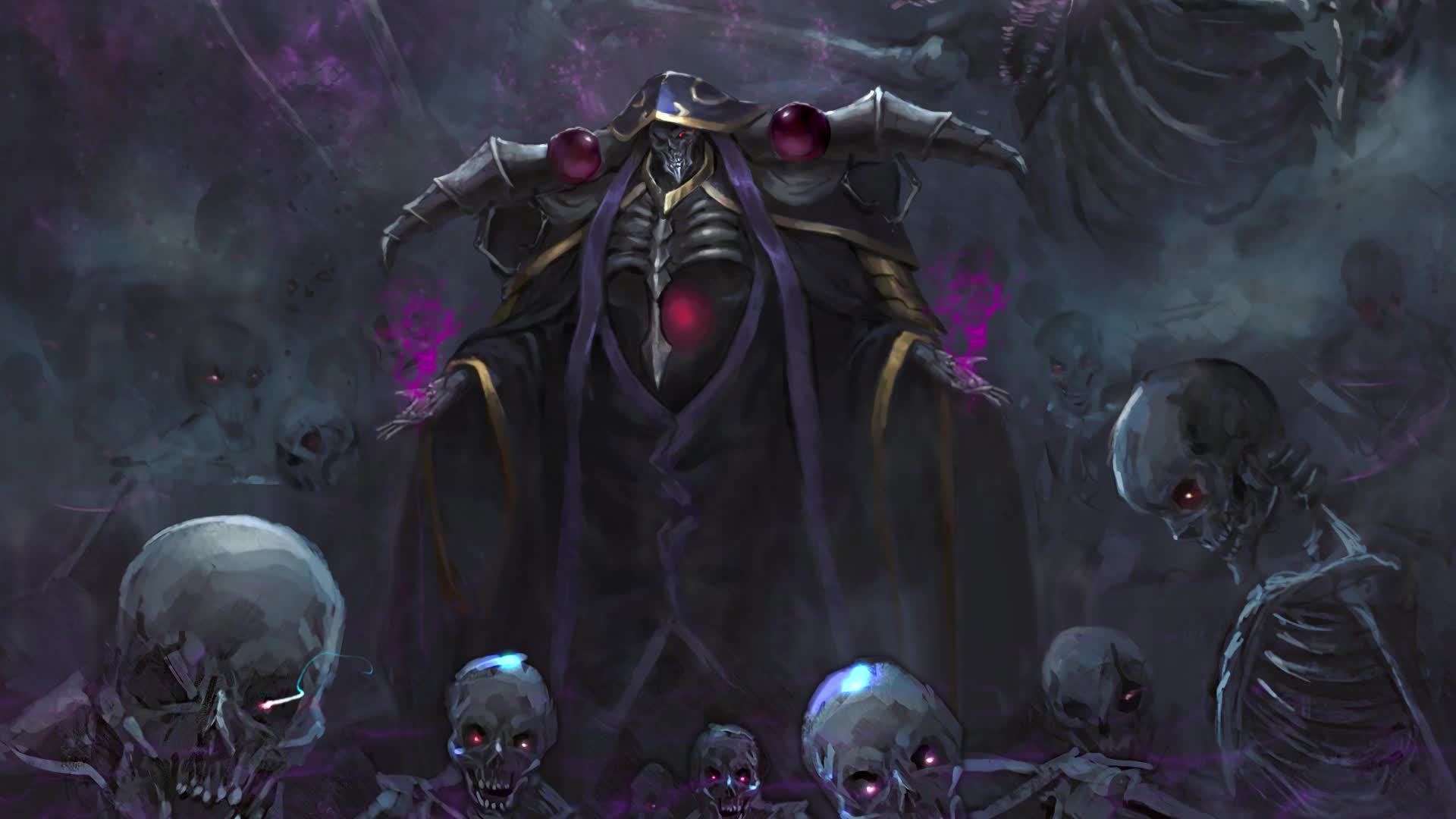 PC Desktop Overlord Ainz Ooal Gown PC Desktop 1080p Live Wallpaper