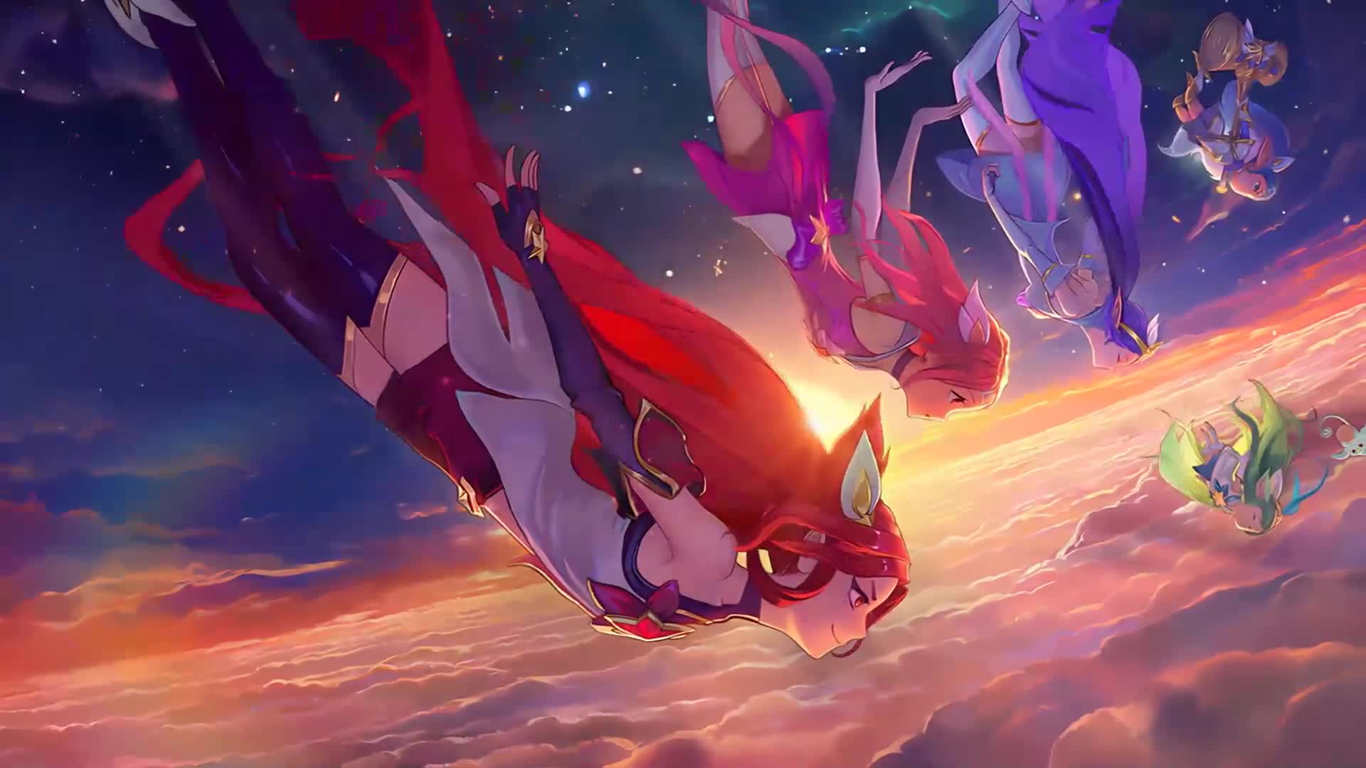 PC Desktop Anime Guardian Of The Stars 2 Live Wallpaper