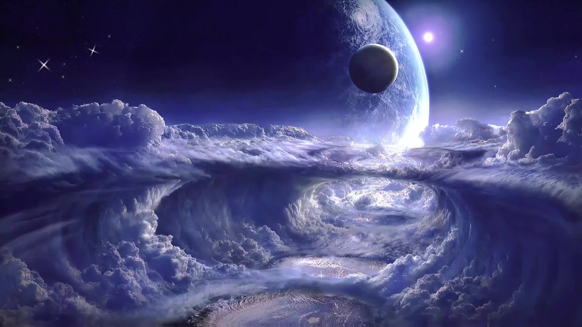 PC Desktop Scifi Starry Sky  Live Wallpaper