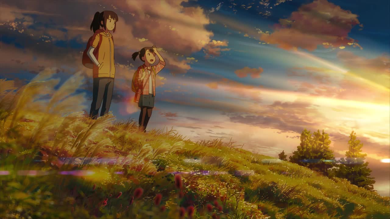 Mitsuha Miyamizu And Yotsuha Miyamizu Your Name HD Live Wallpaper For PC